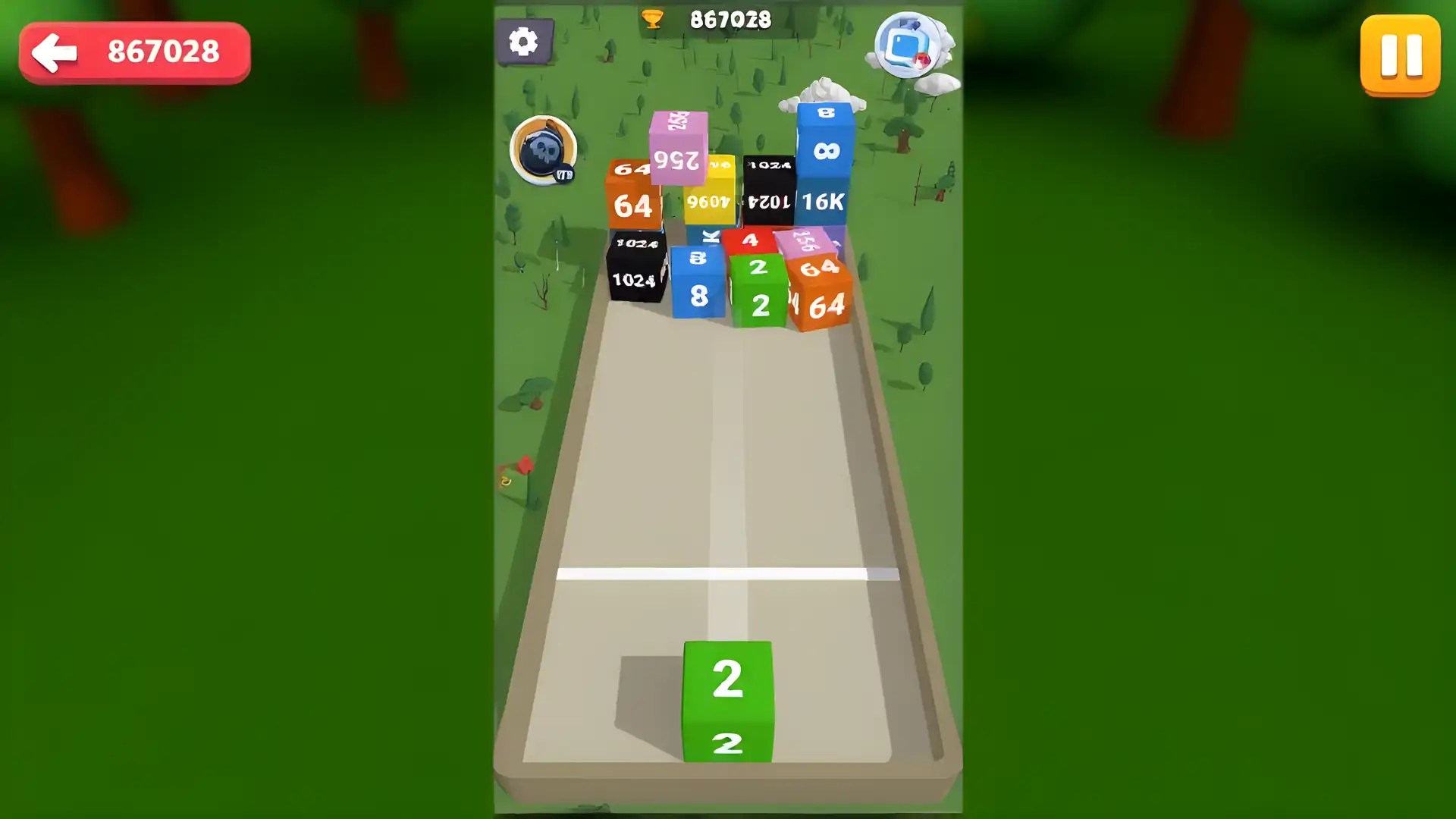 保龄球版2048