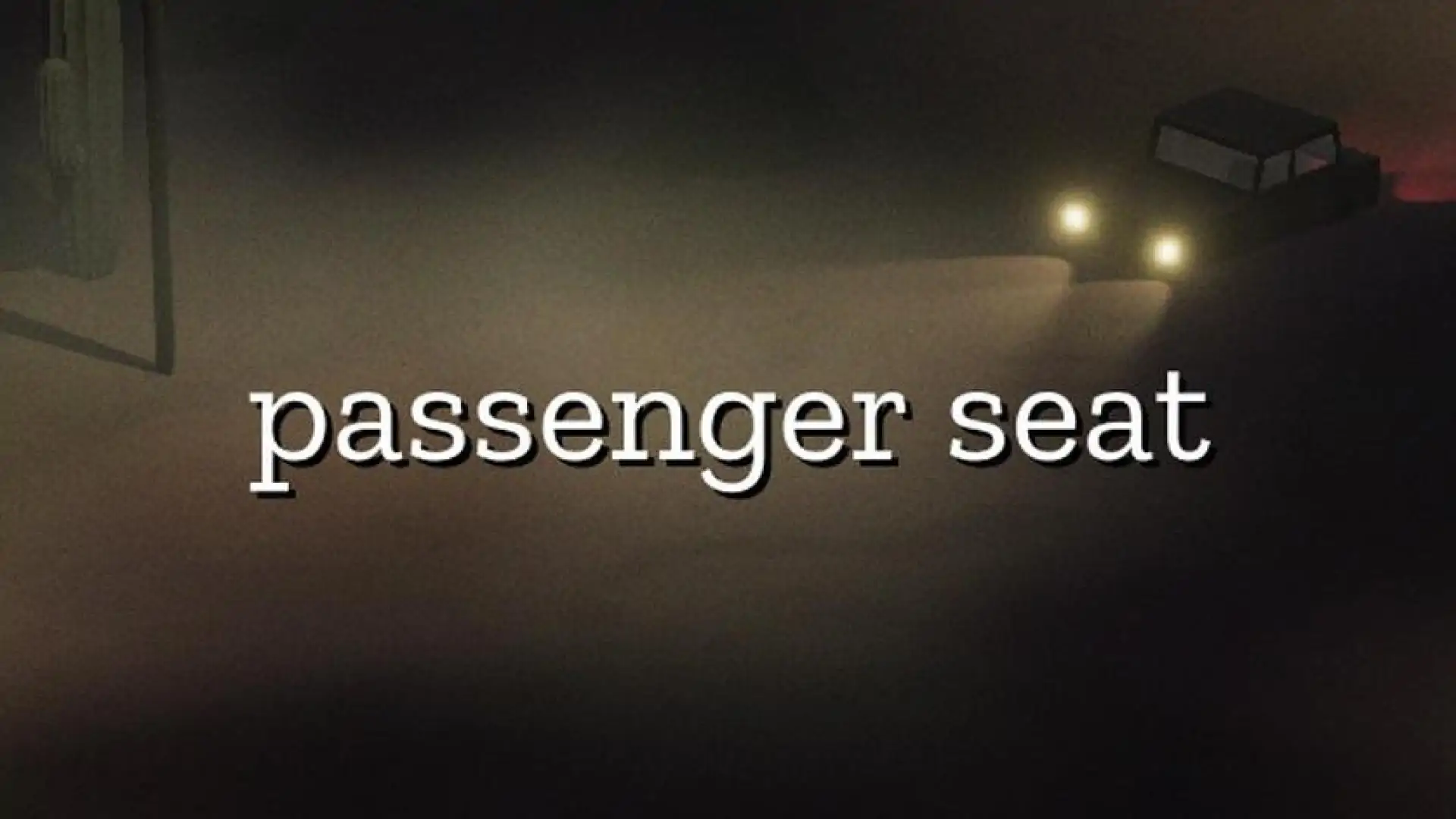 passenger seat