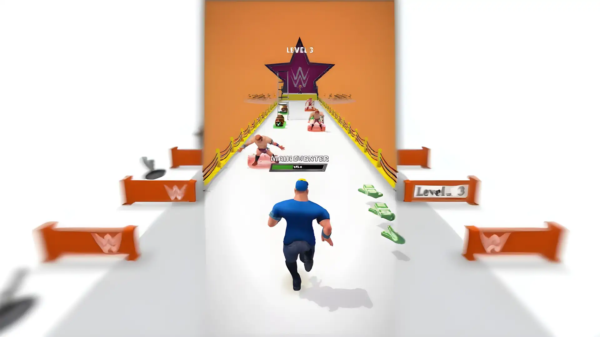 摔跤问答跑