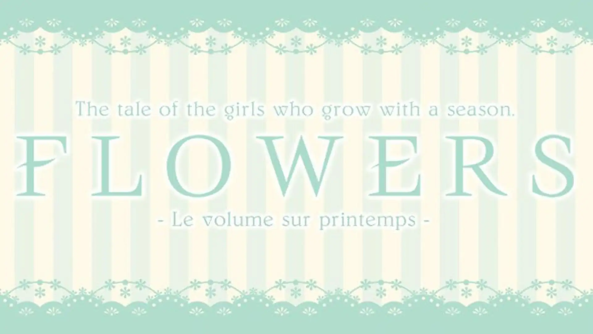 Flowers -Le volume sur printemps-