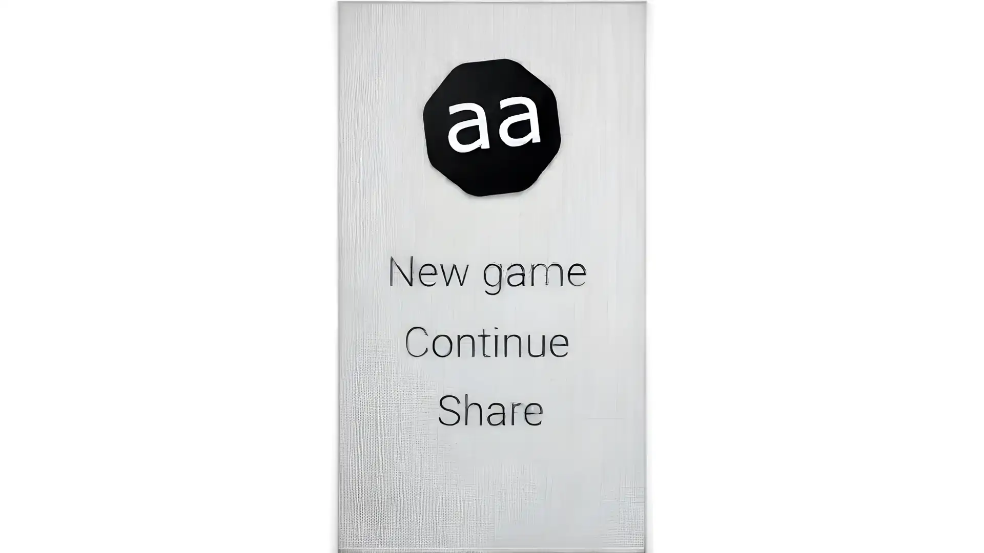 aa形状