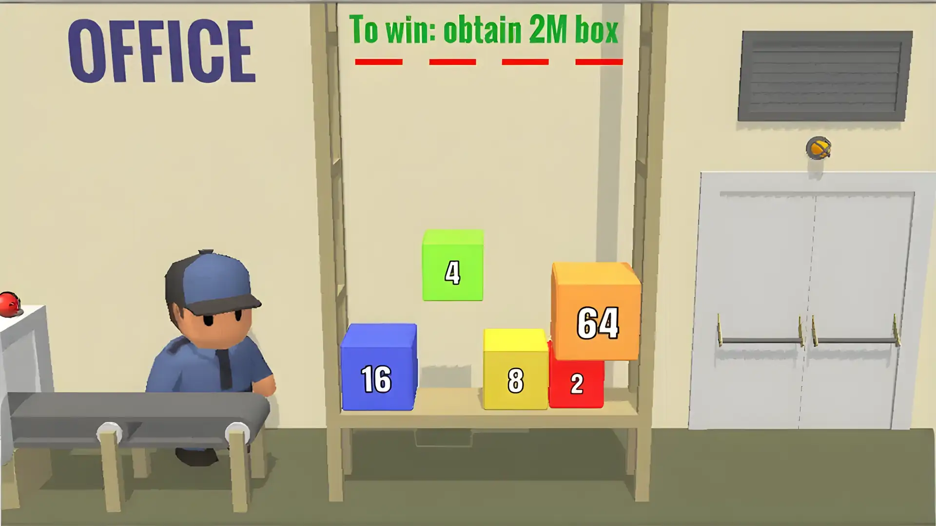 链条2048掉落盒子