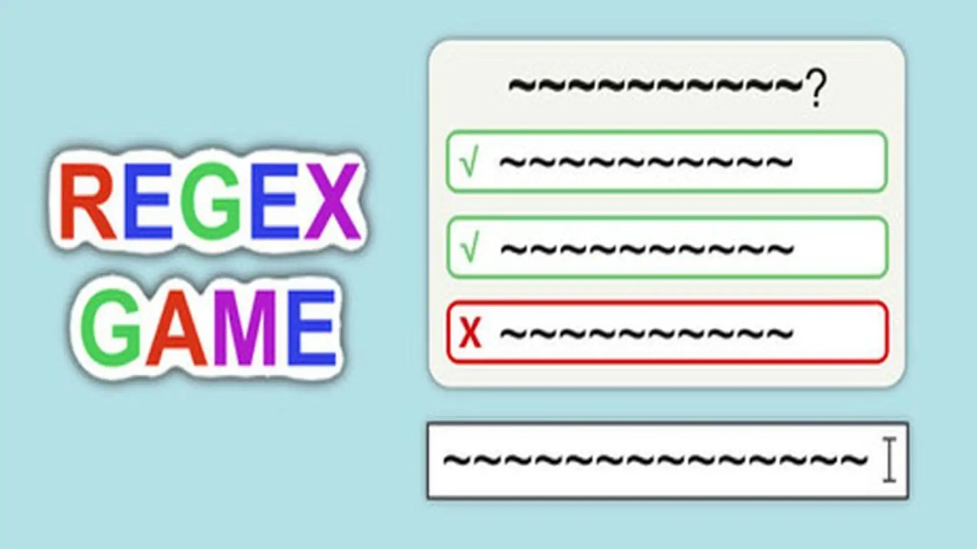 Regex Game 正则游戏