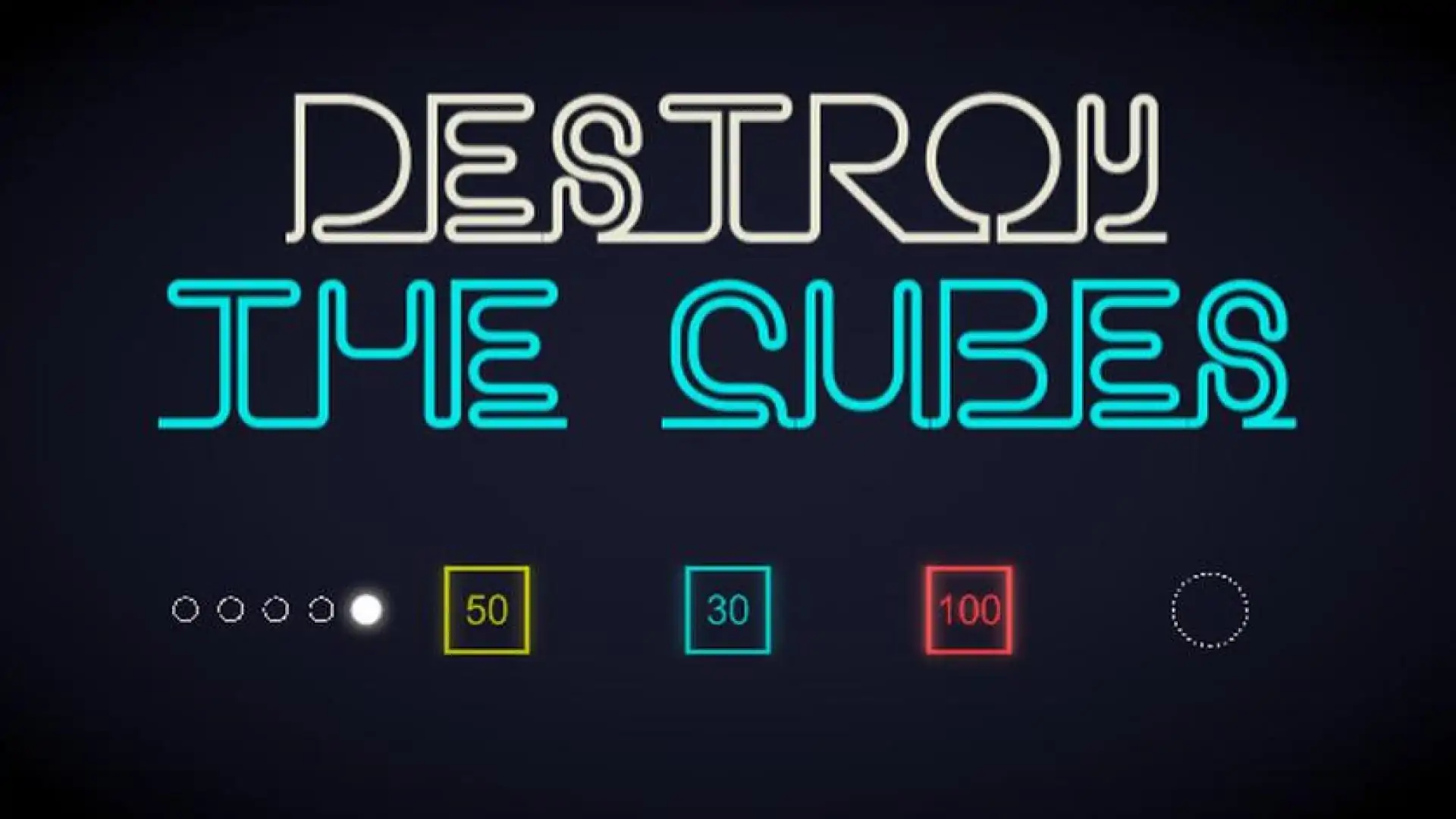 Destroy The Cubes
