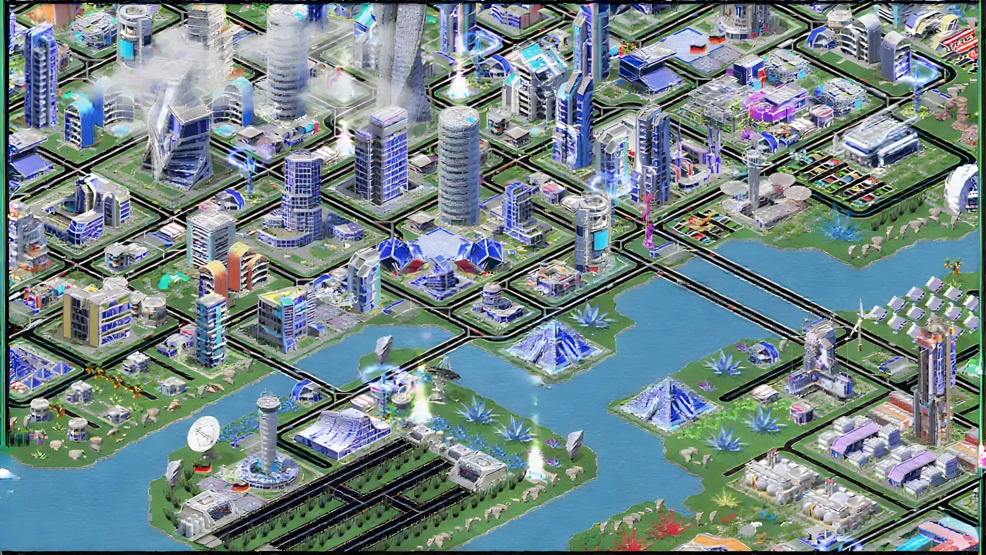 太空城市：镇建设SIM