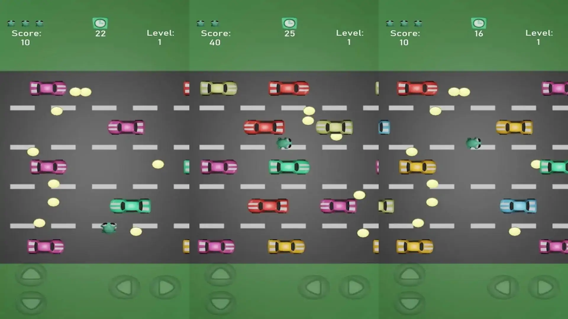 青蛙过马路