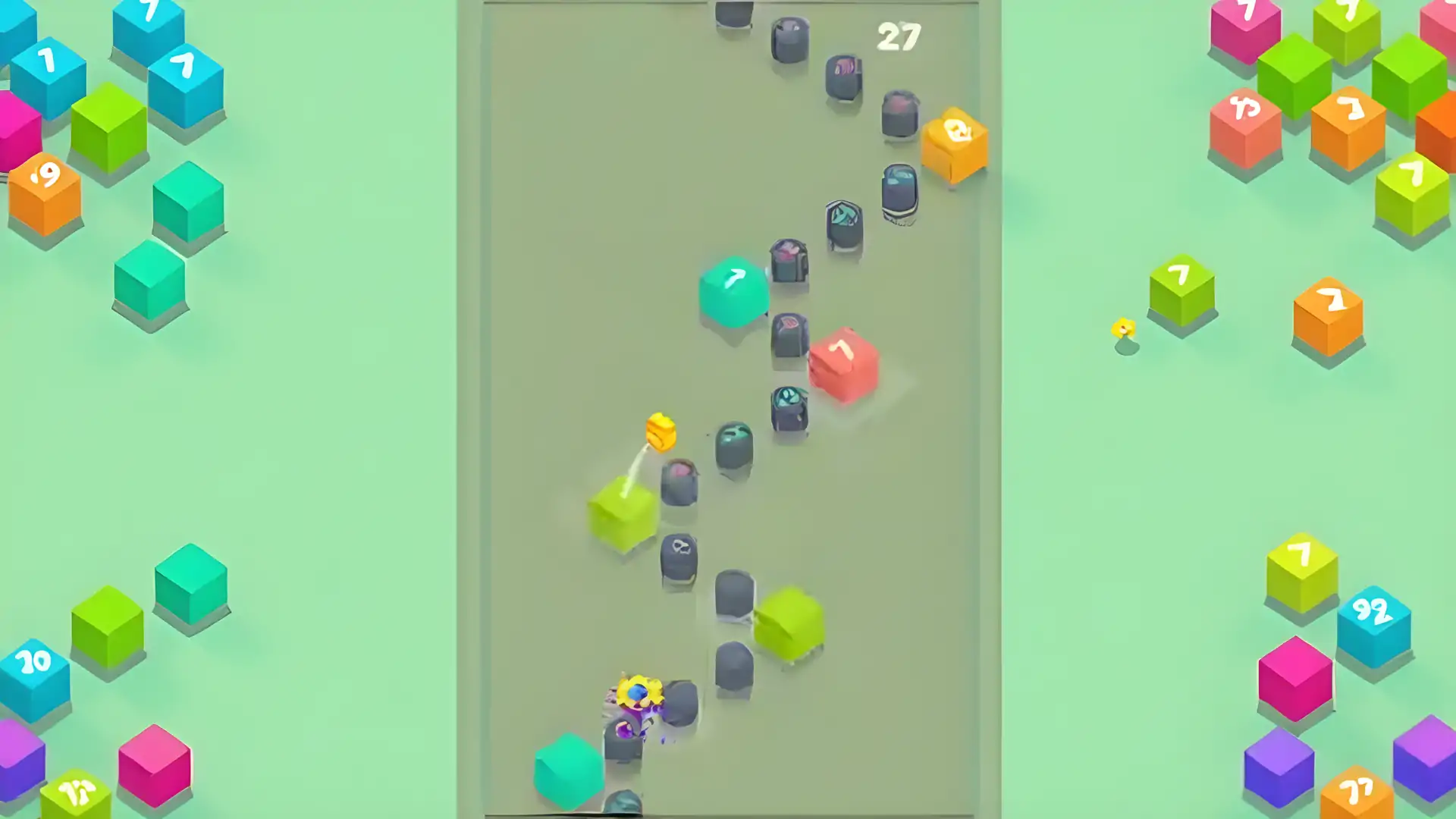 数字跳跃