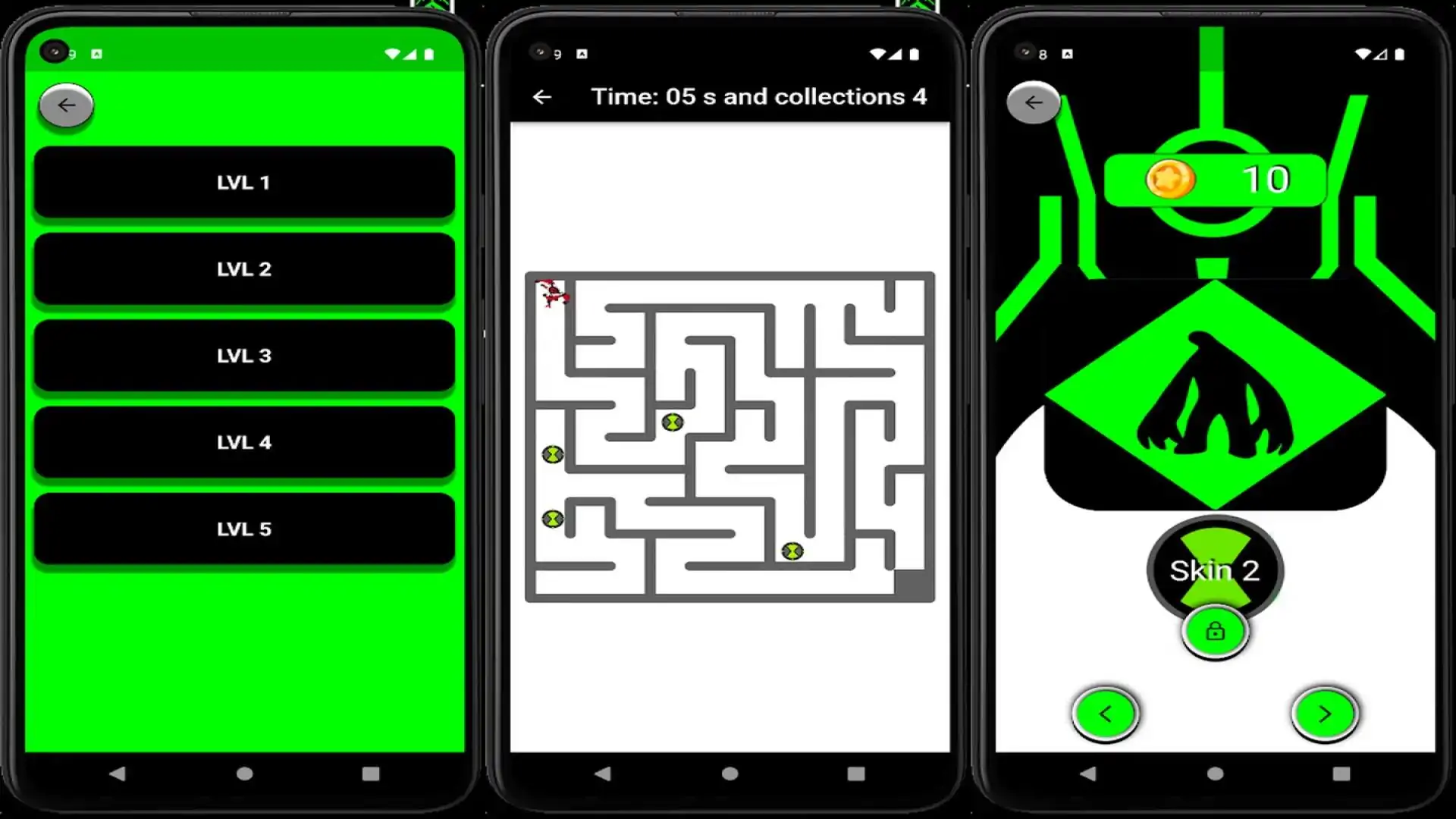 Ben10丁尼生外星人迷宫