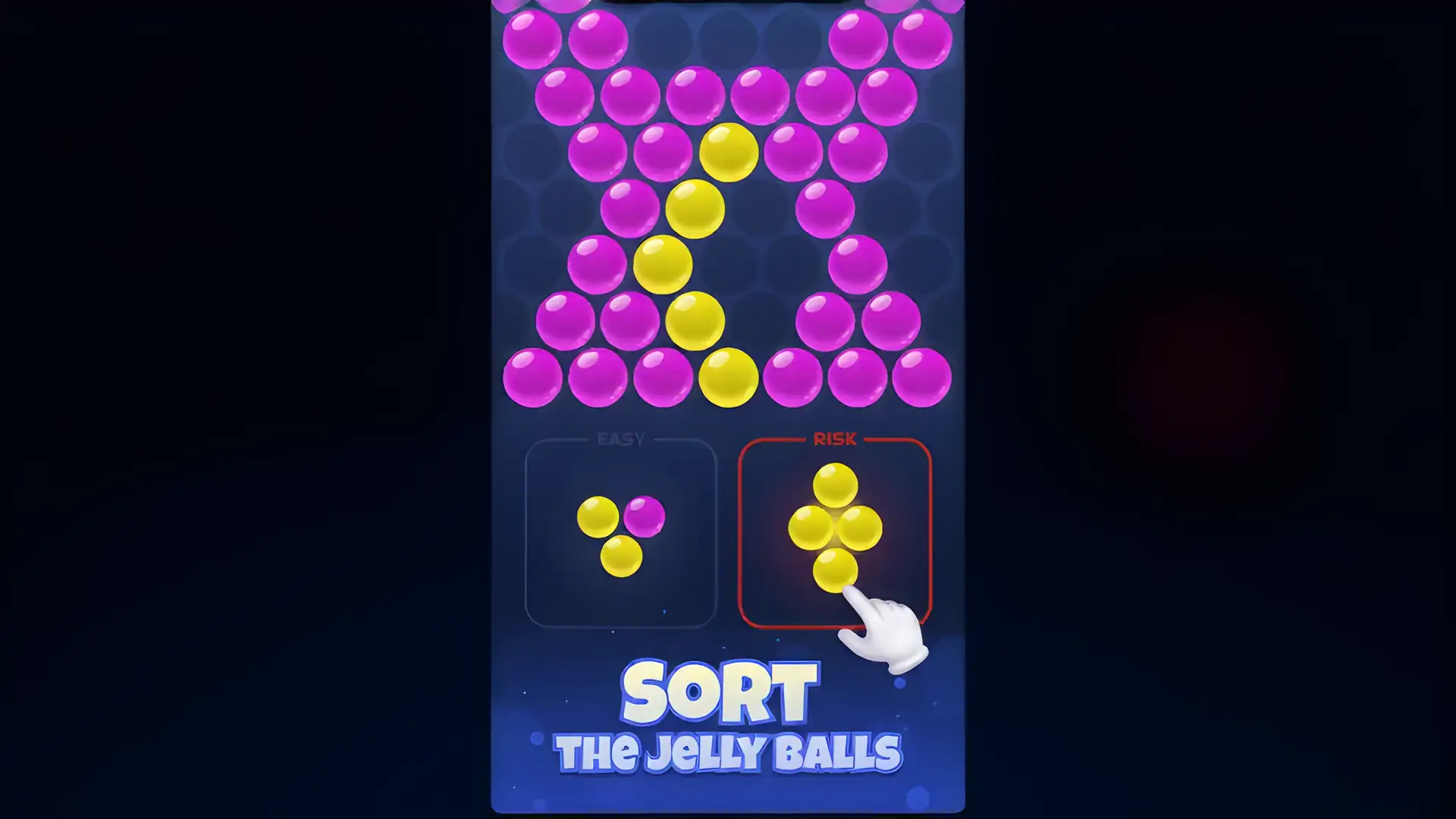 JellySort：颜色益智游戏