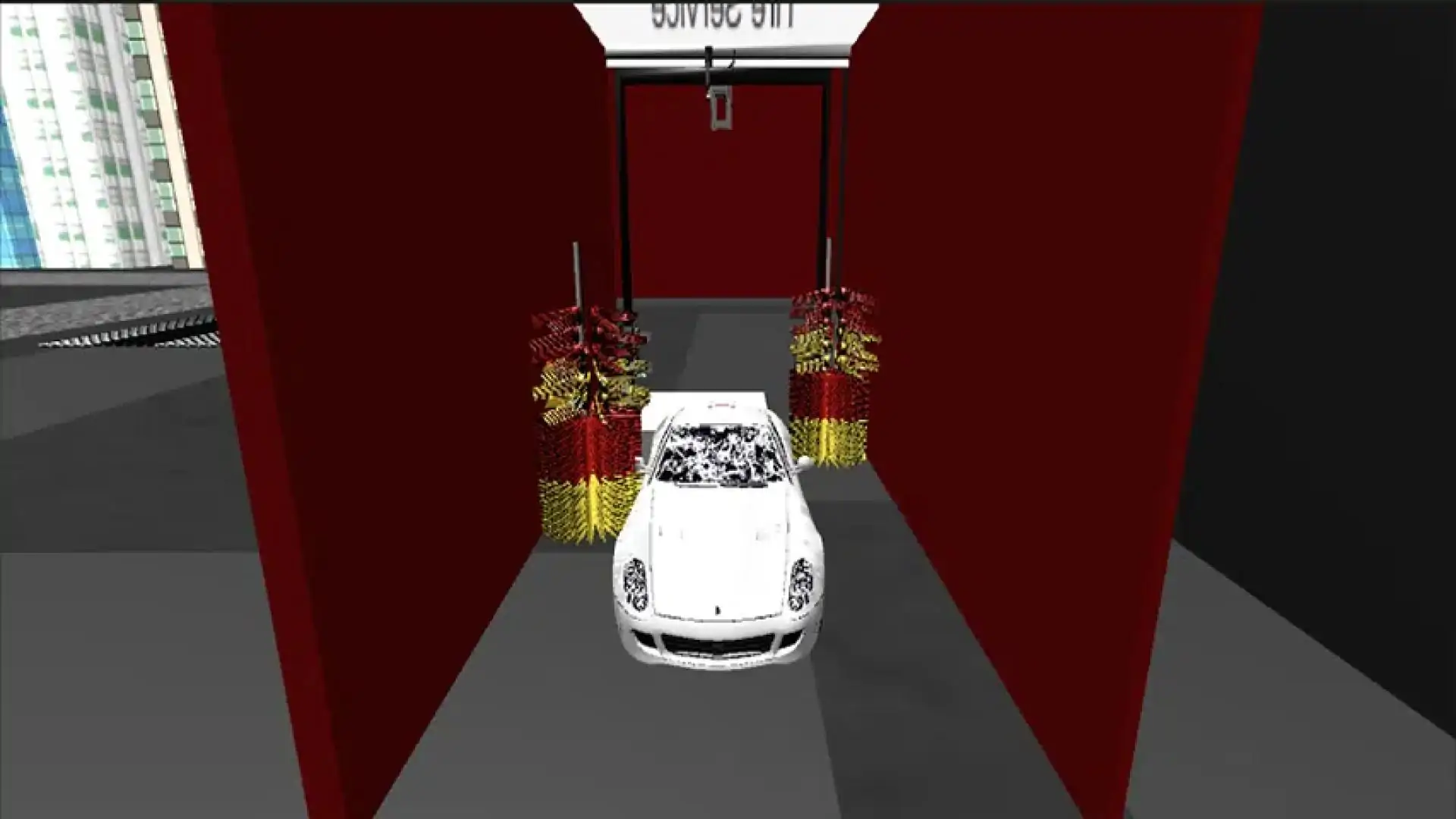 汽车服务、洗车、擦车、驾驶模拟器