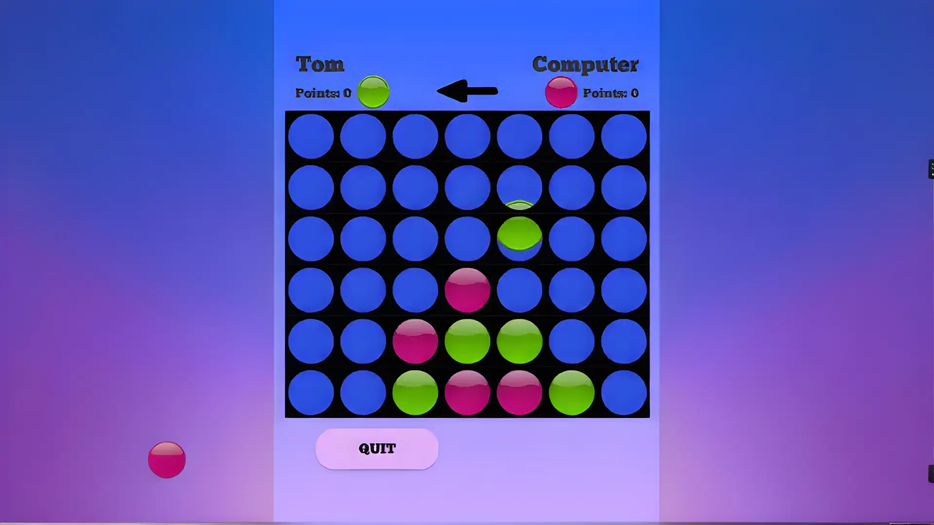 Connect4Online-连续玩四局