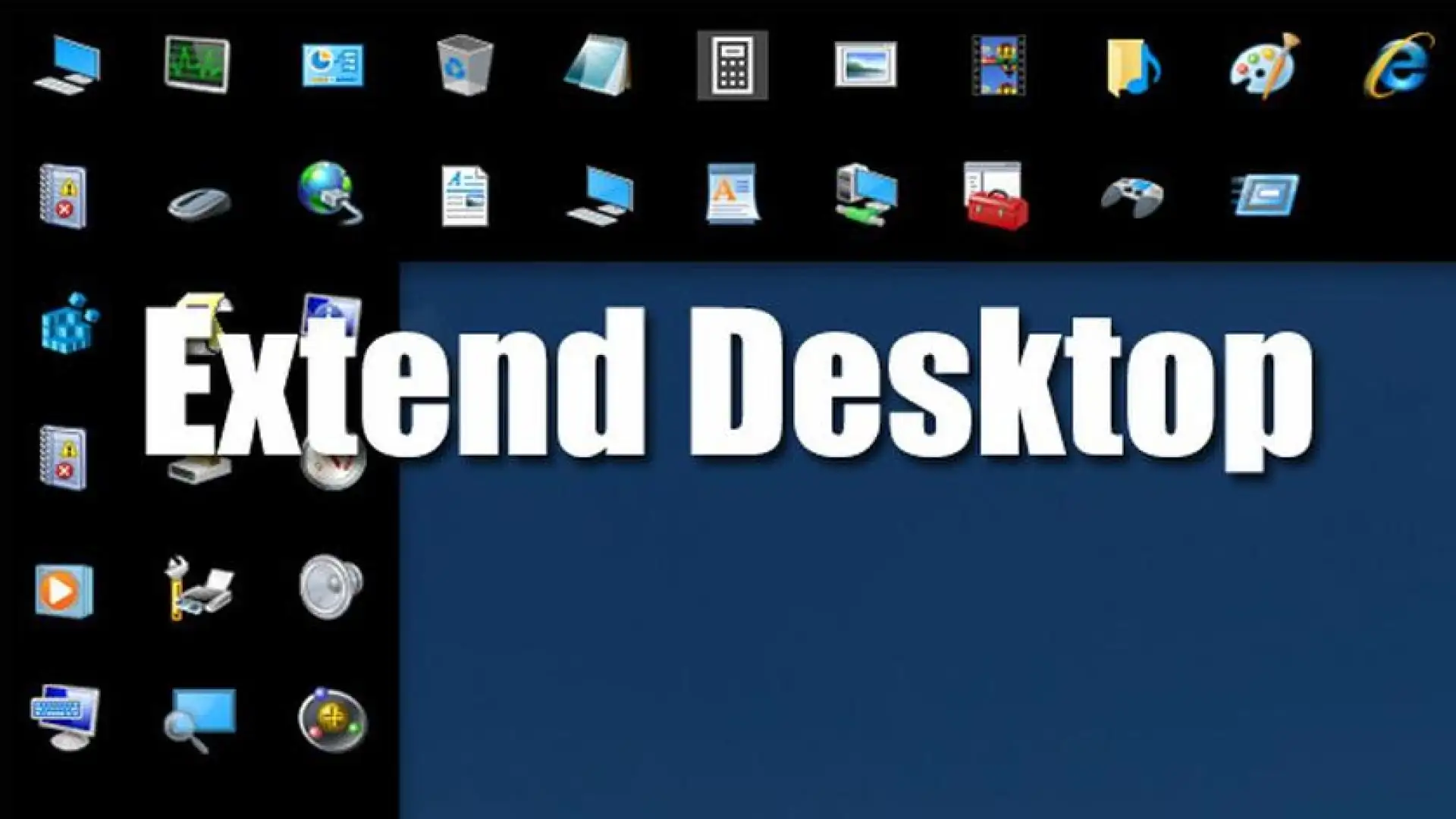 Extend Desktop
