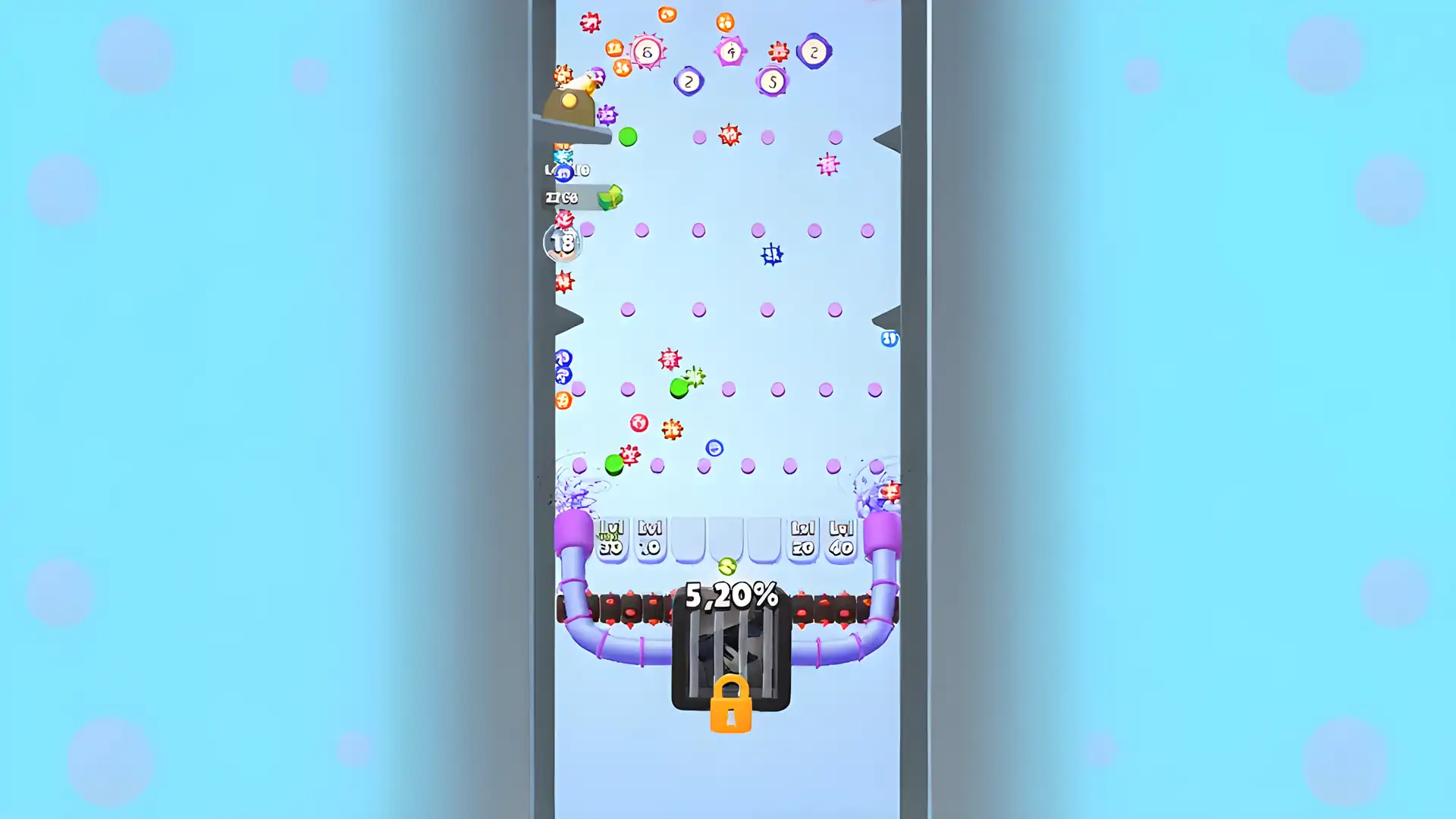 AutoPlinko：大炮射击