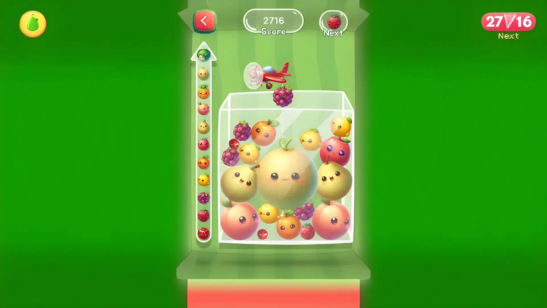 可爱的卷心菜：合并水果