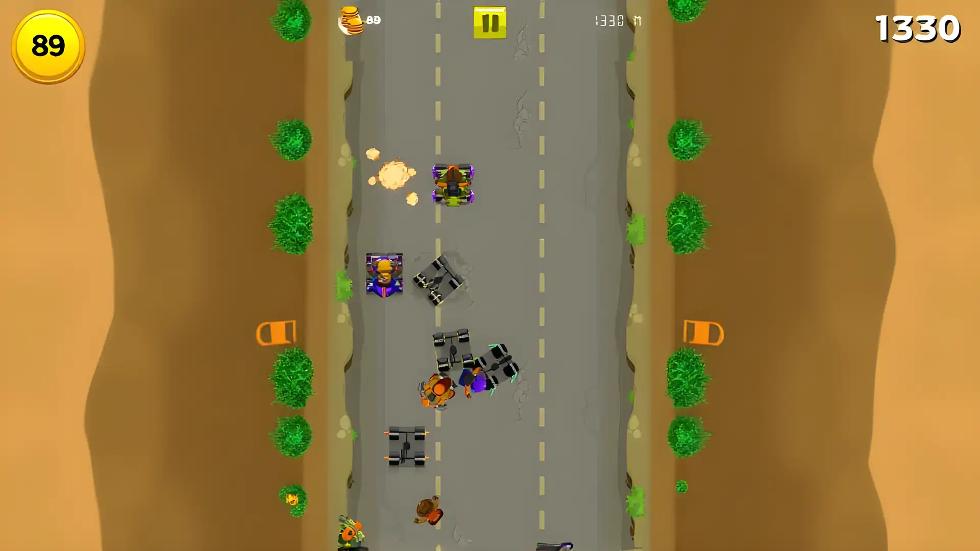 疯狂赛车-2D赛车