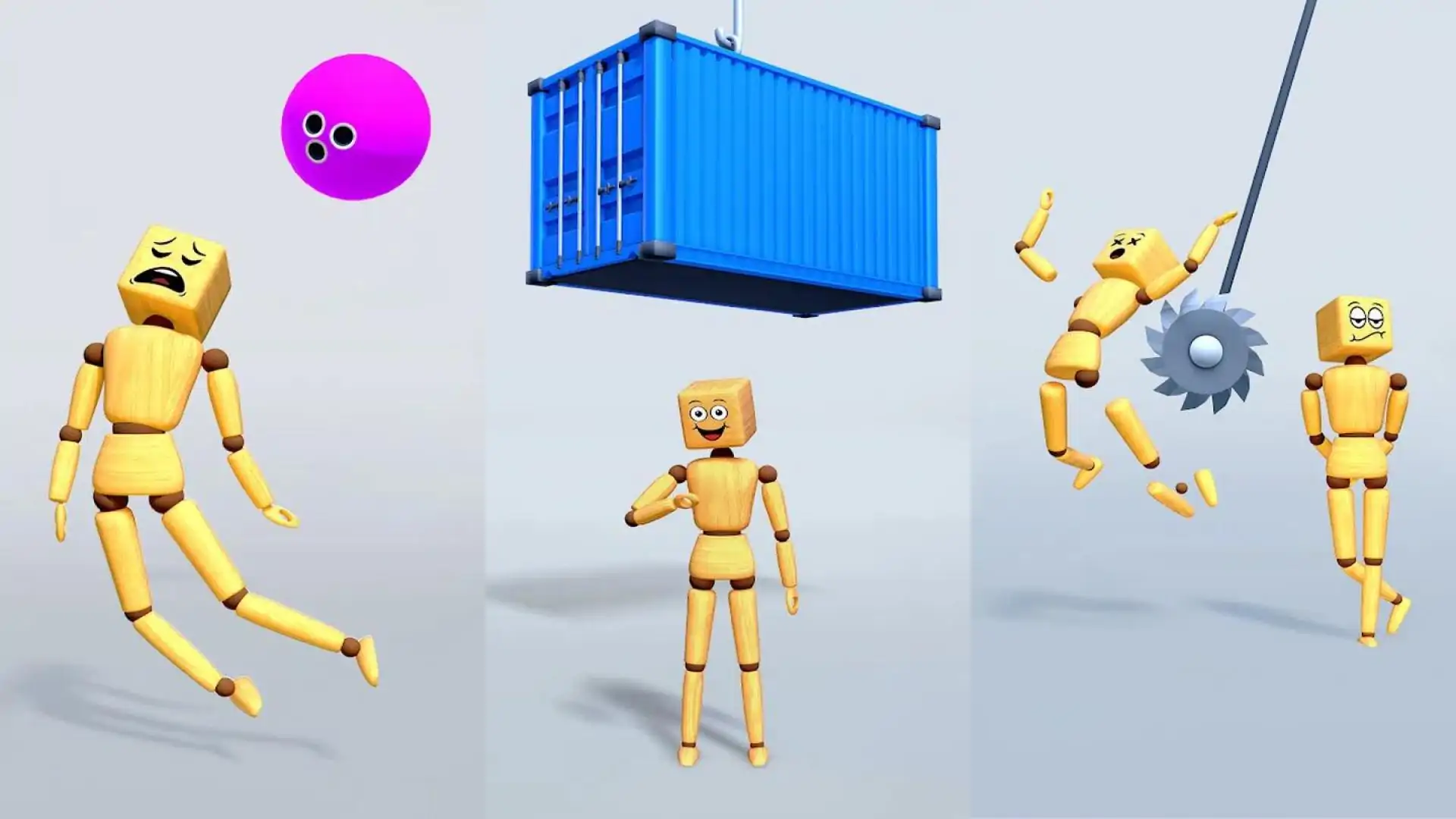 搞怪布娃娃：趣味拆解