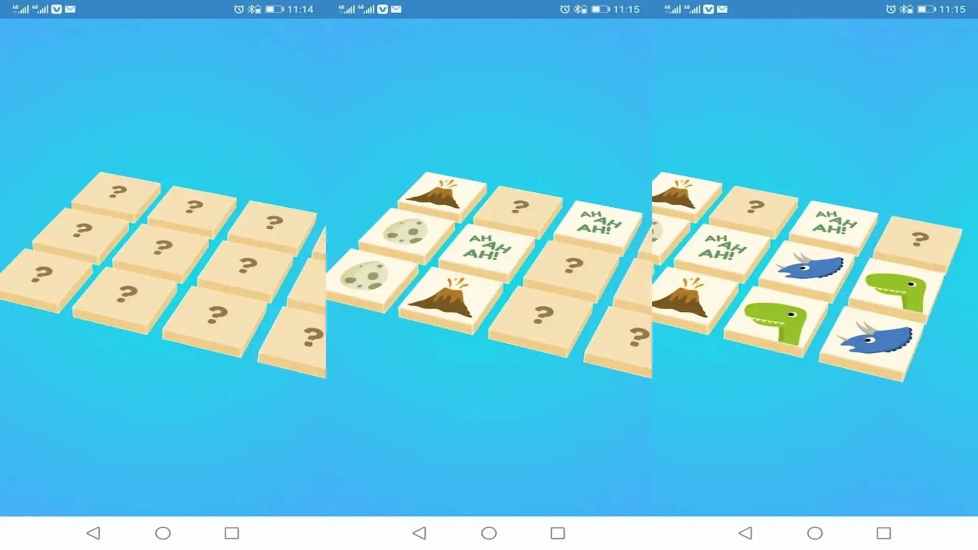 恐龙记忆游戏