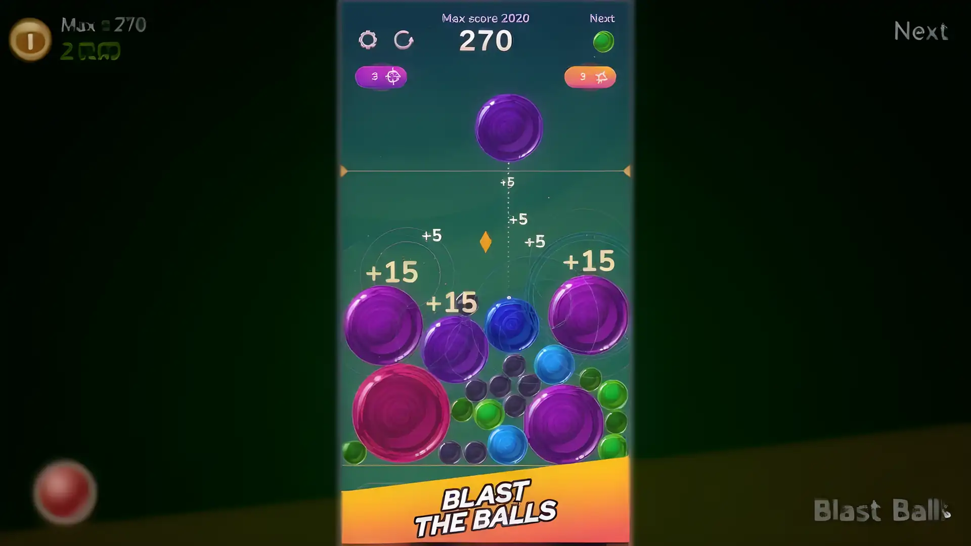2048个球合并Sunball