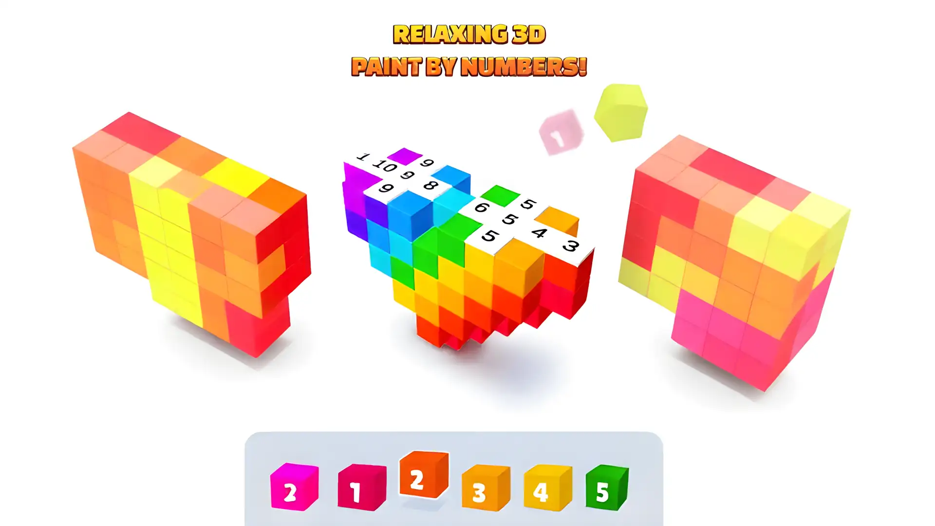 按数字着色：3D体素艺术