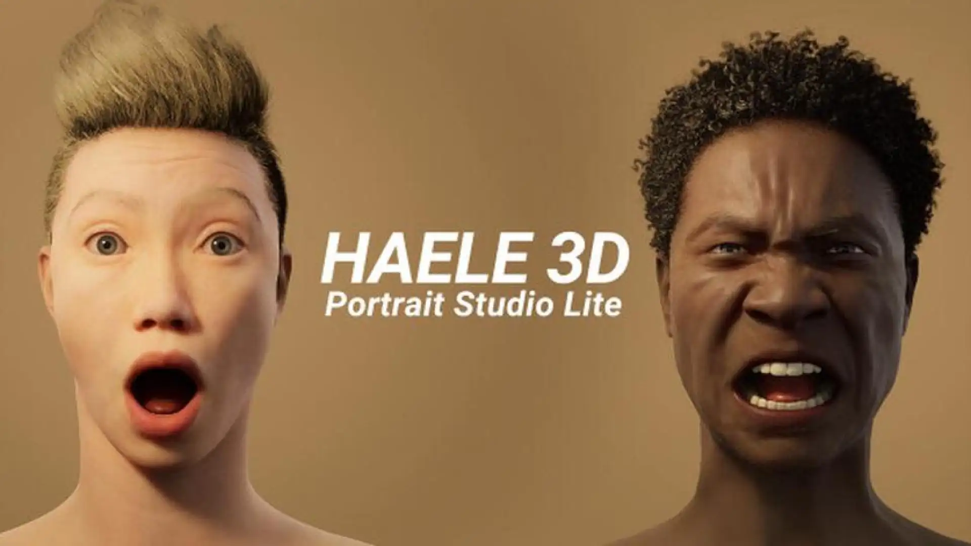 HAELE 3D - 肖像工作室 Lite - 绘画参考