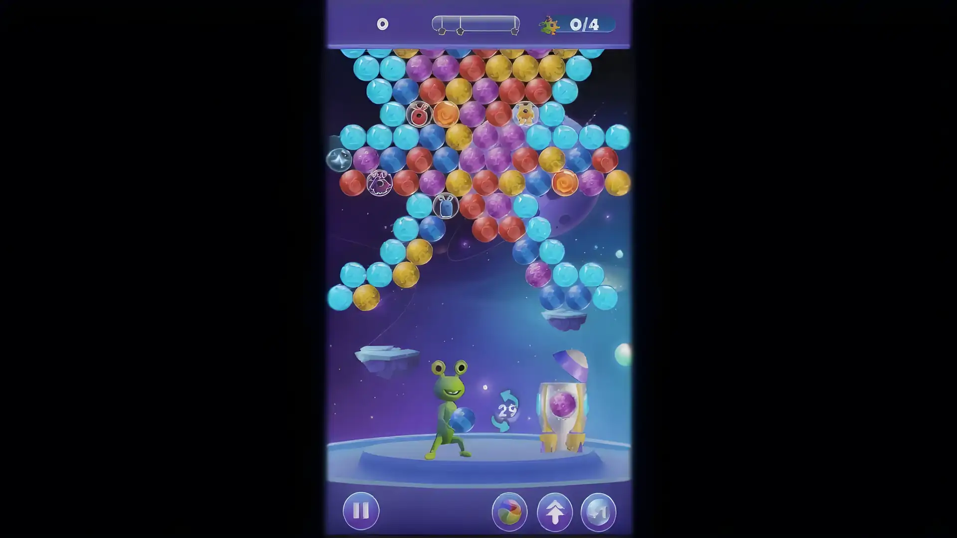 3D外星太空泡泡射击游戏