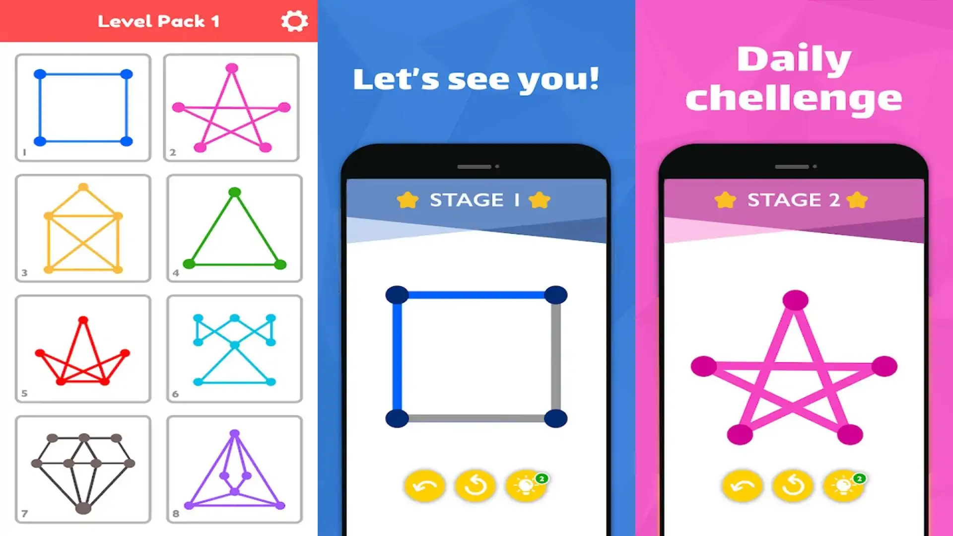 1line-脑部测试拼图