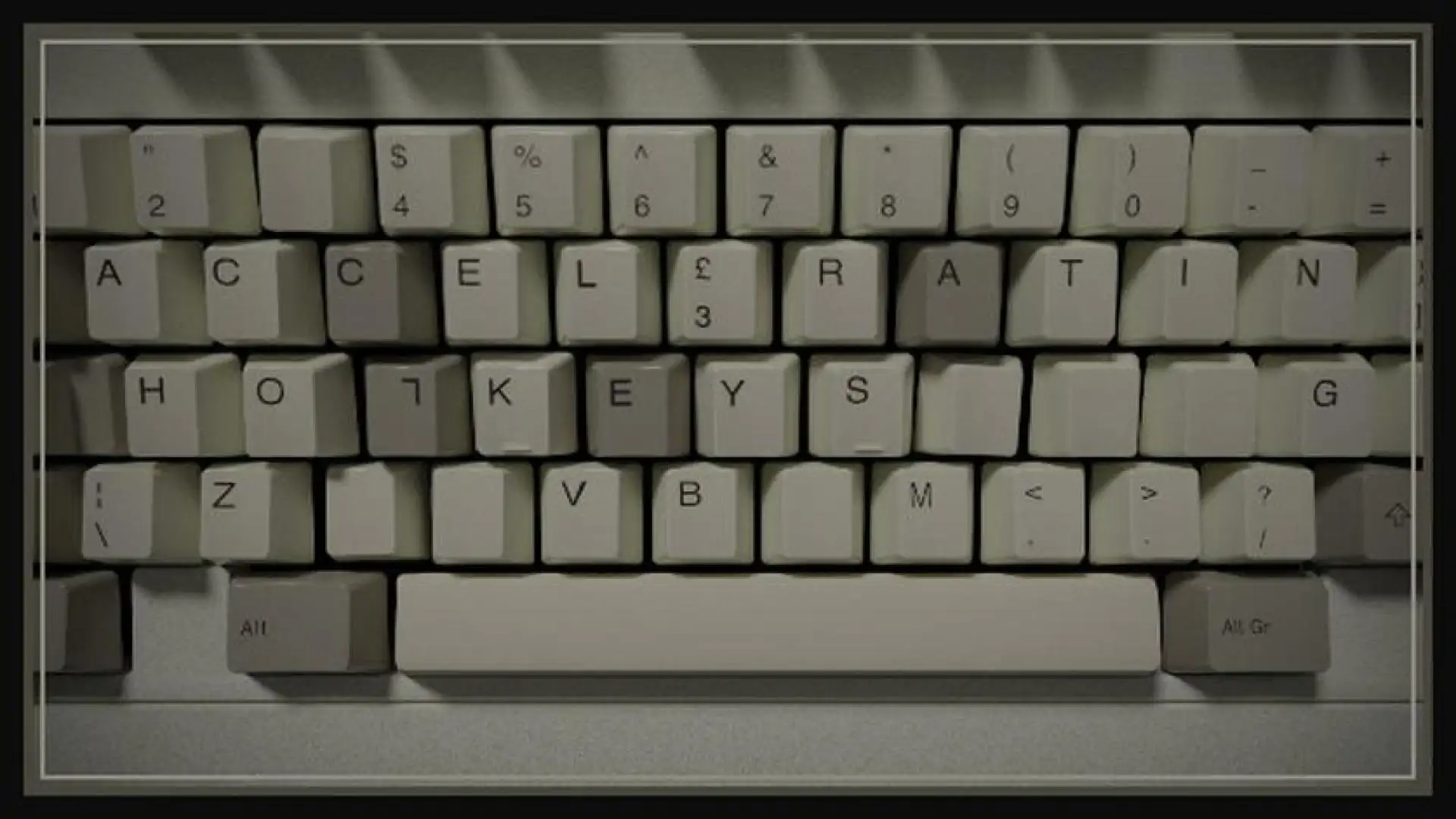 accelerating hotkeys