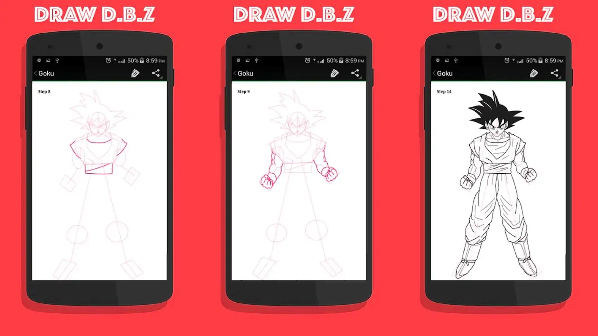 如何画DBZ{dragonbal}