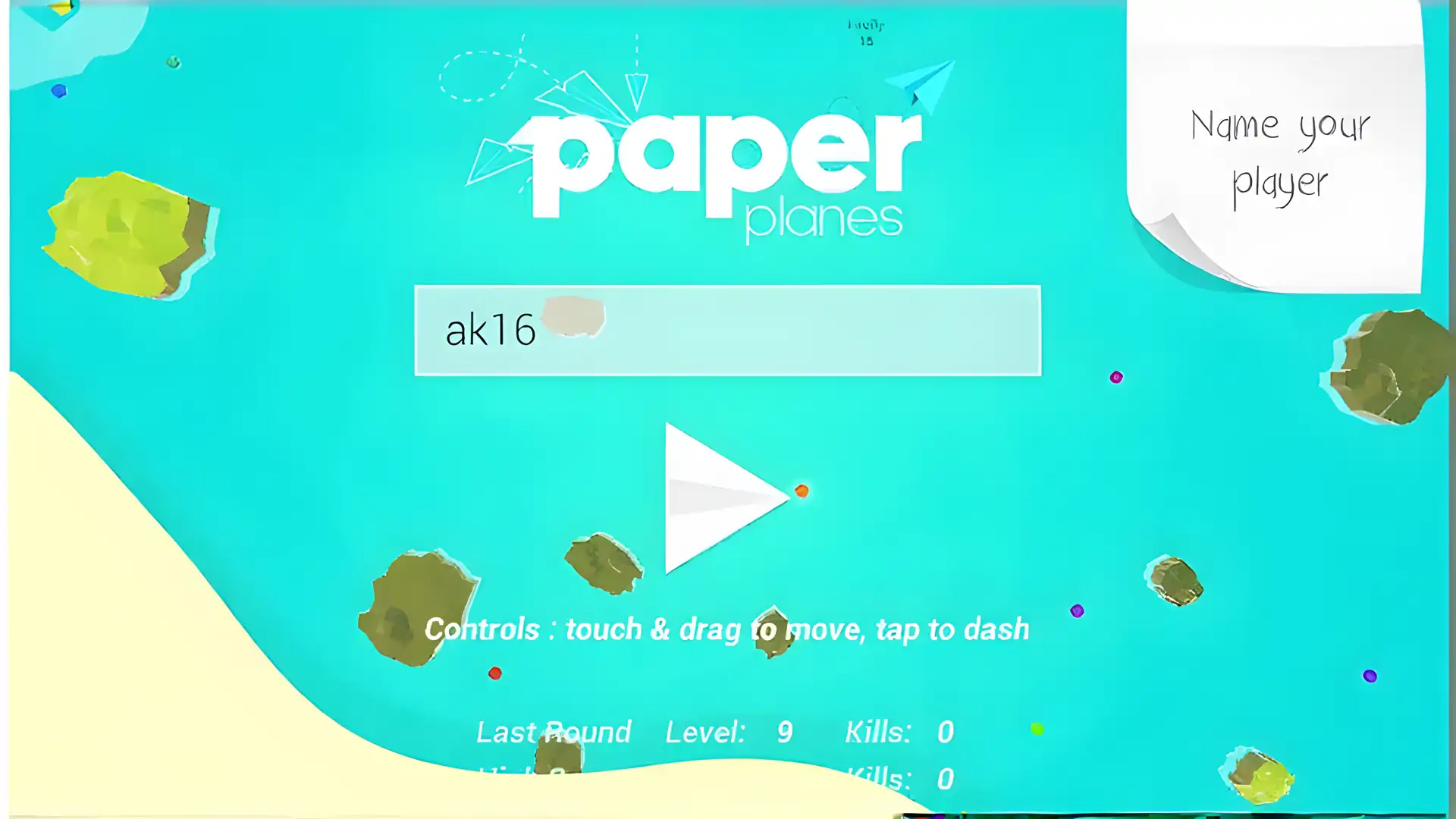 Paperplanes.io:天空大逃杀