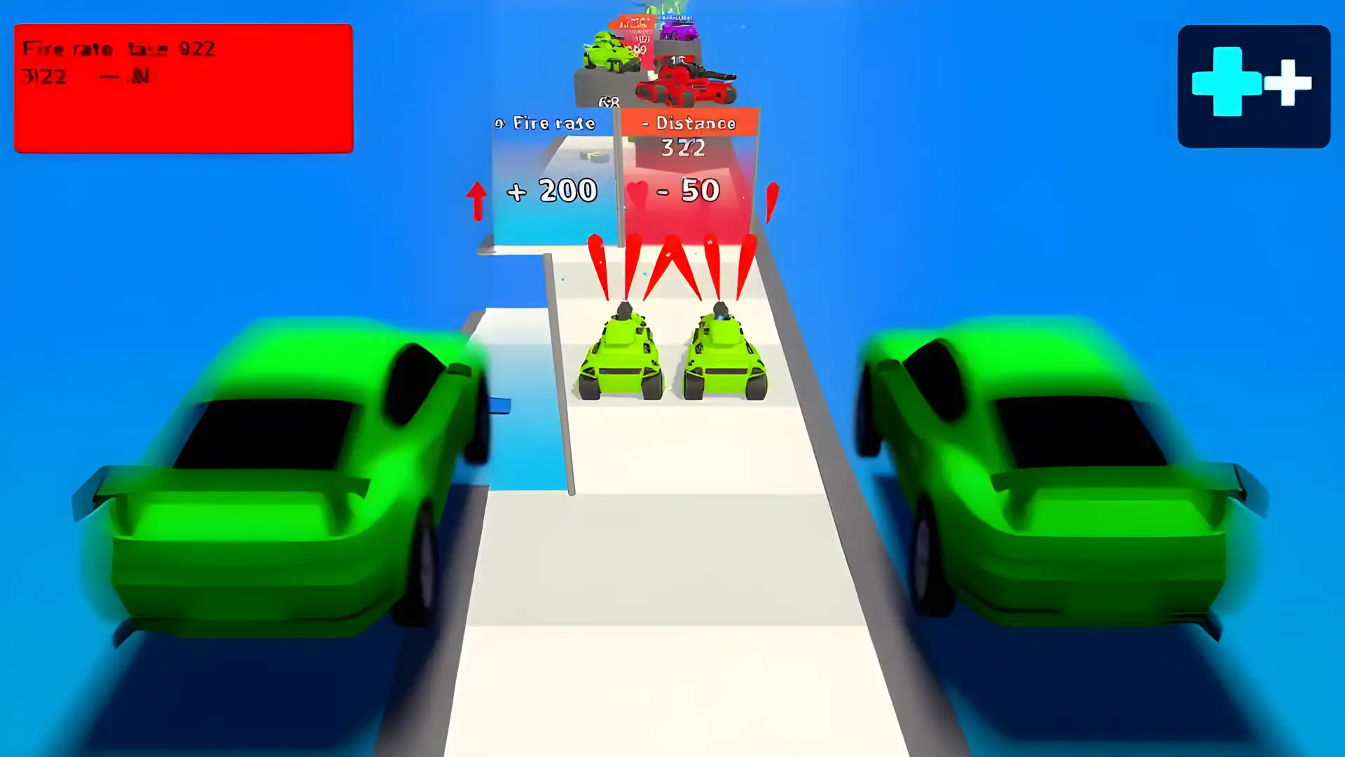 坦克进化跑3D