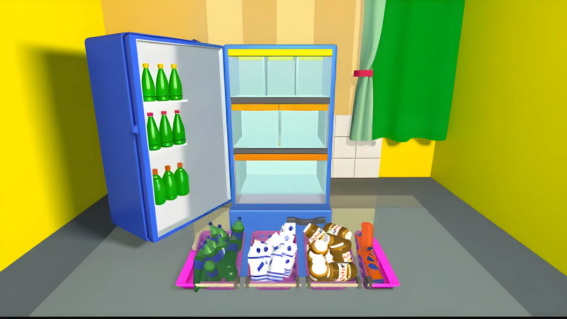 装满冰箱3D：冰箱分类整理游戏