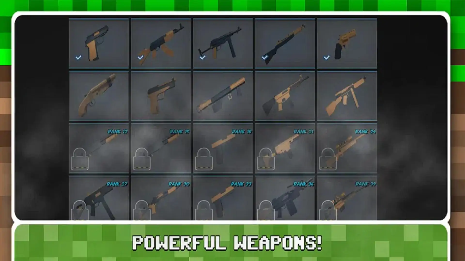 块状射击场3D像素