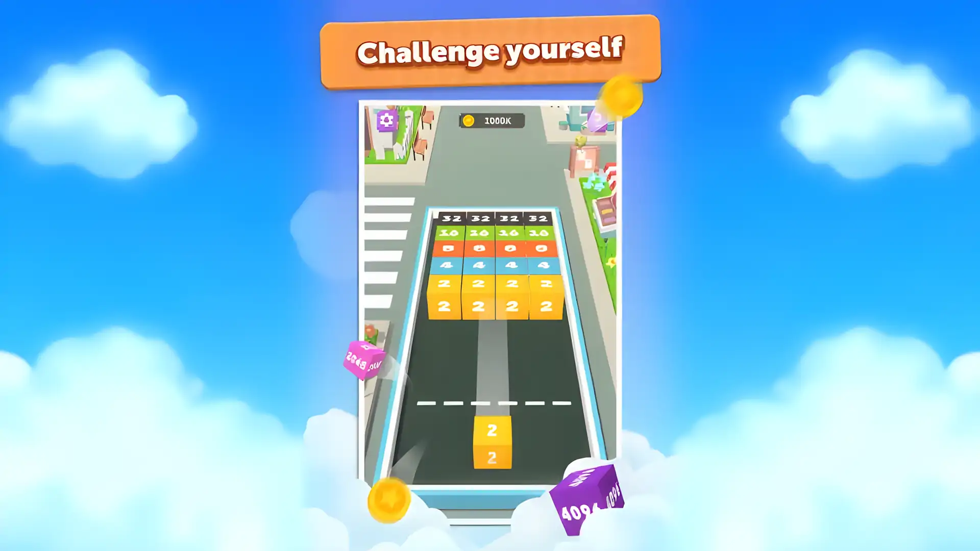 方块碰撞2048