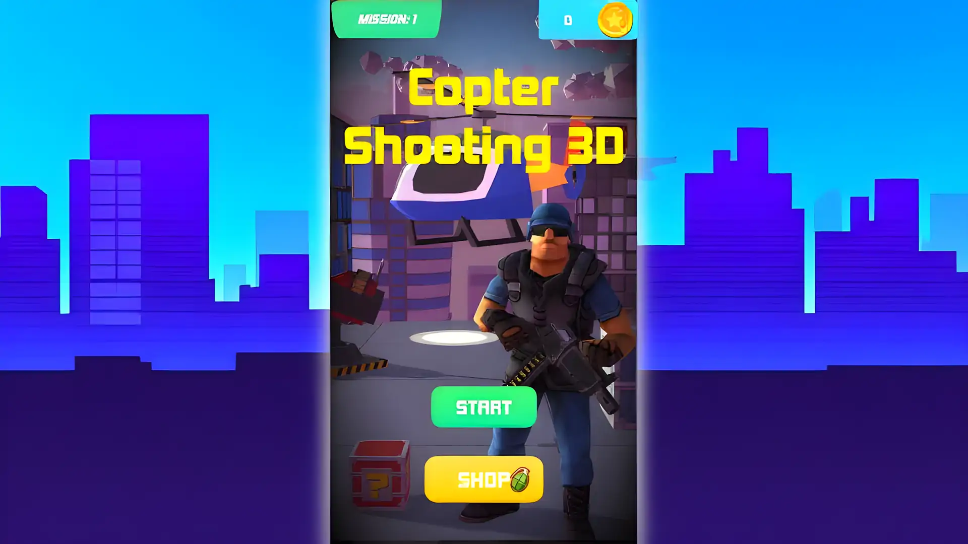 直升机射击3D