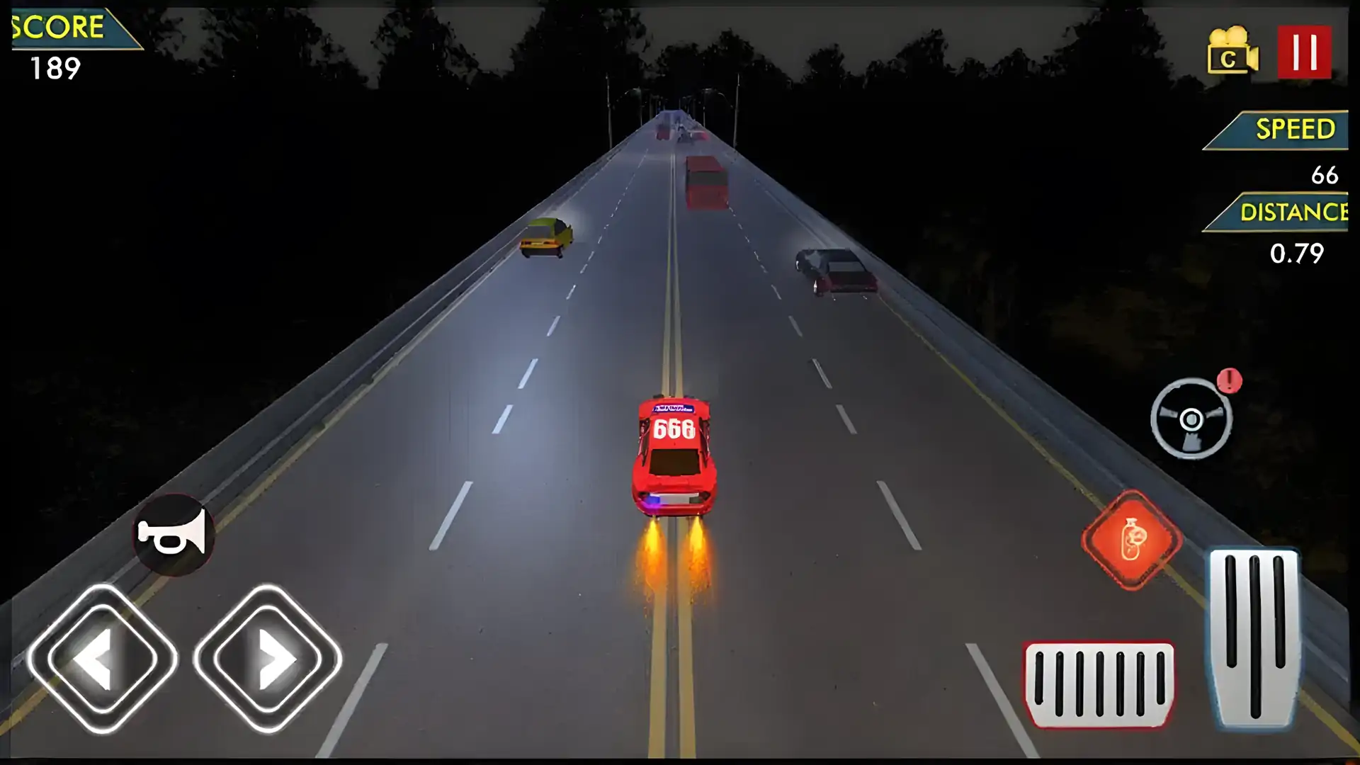 无尽的交通赛车