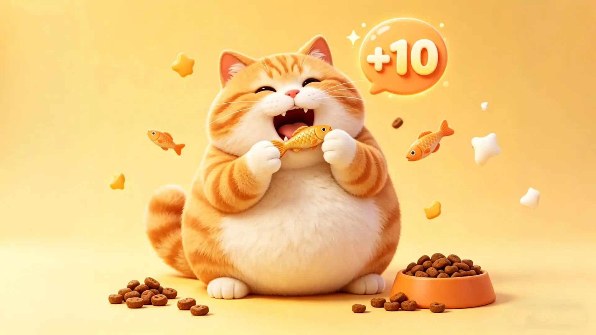 胖猫吃翻天