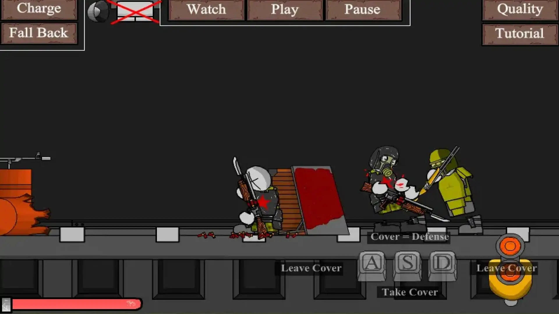 冲锋陷阵(Flash游戏)