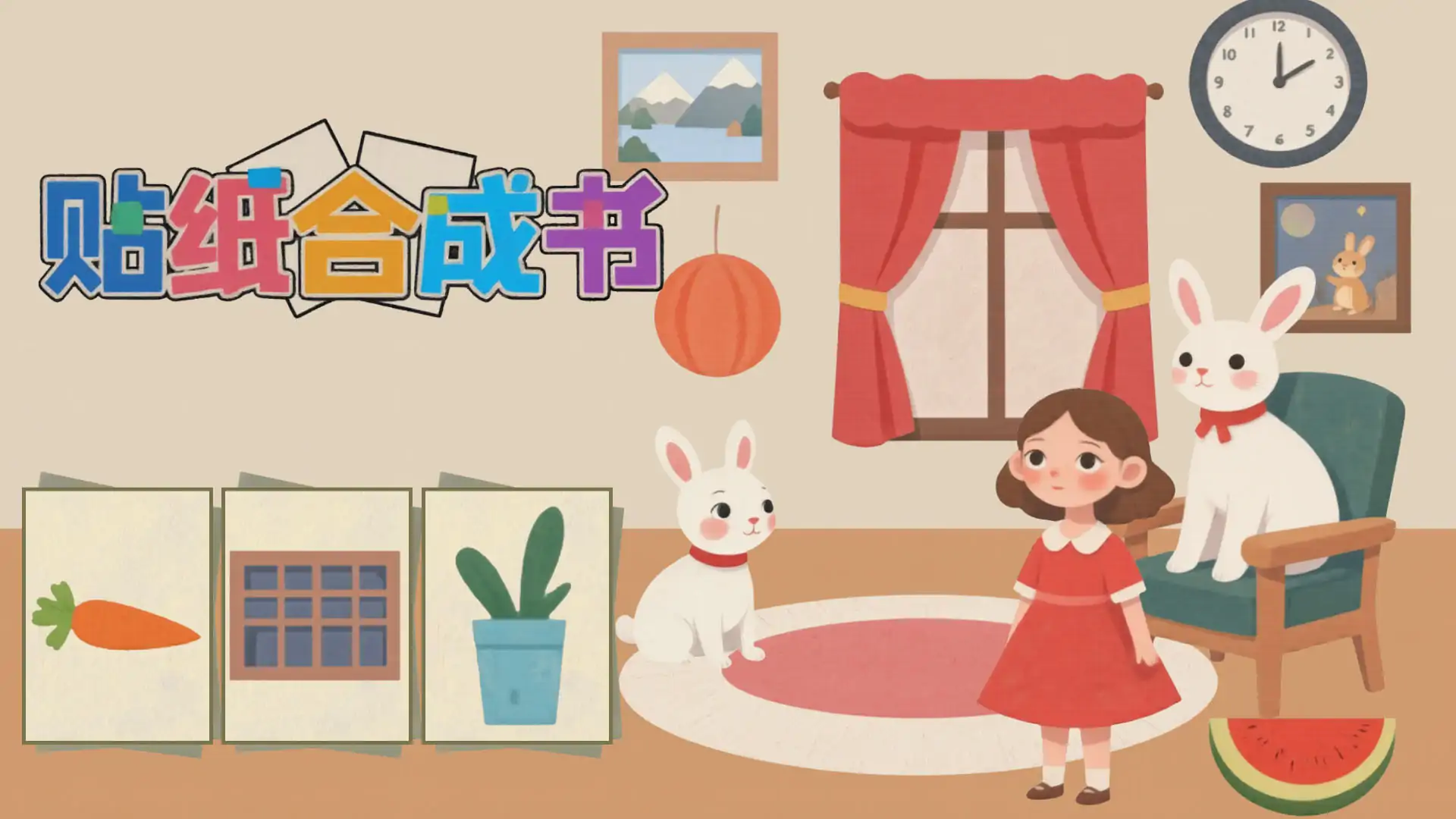贴纸合成书
