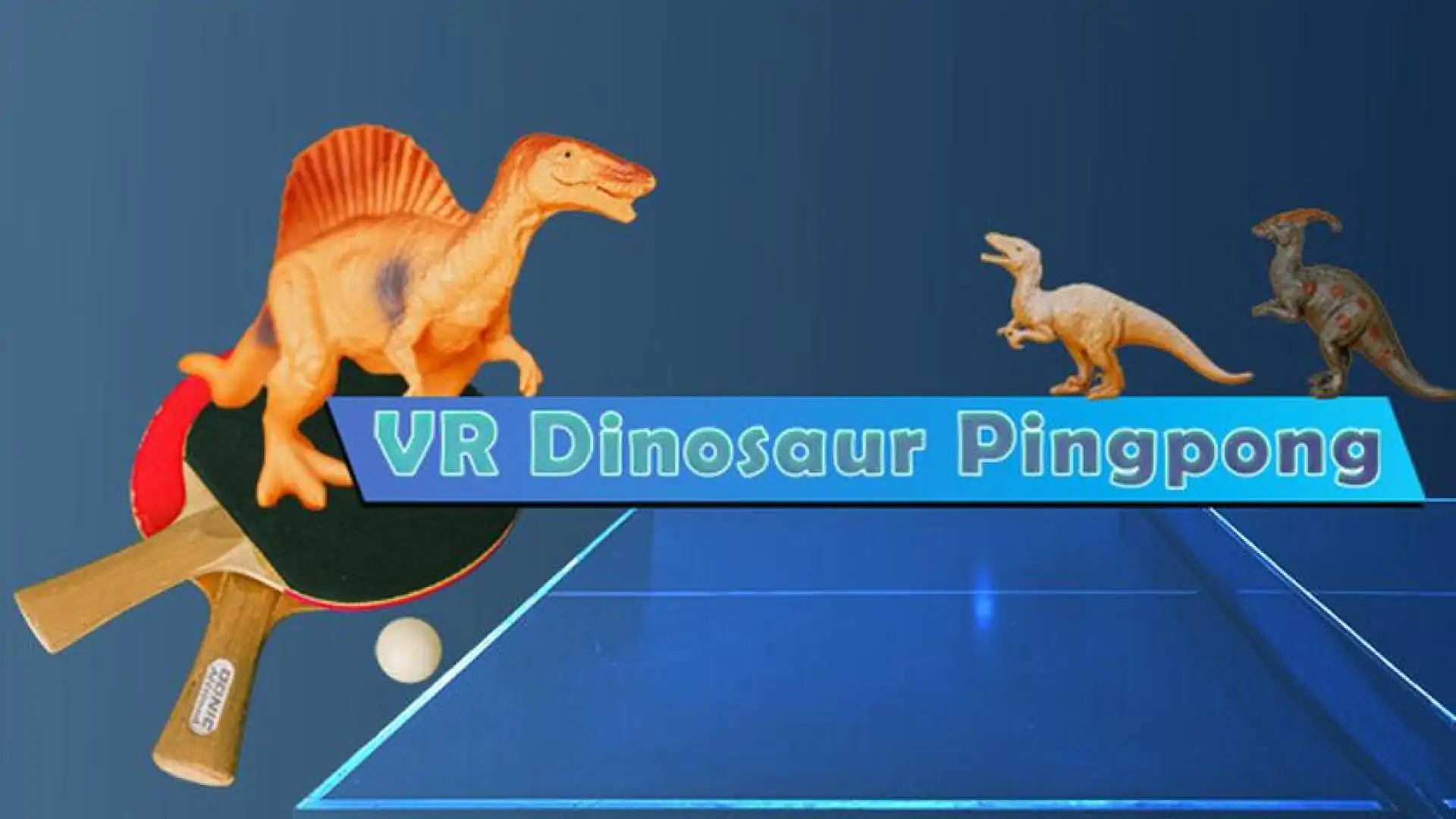 VR恐龙乒乓