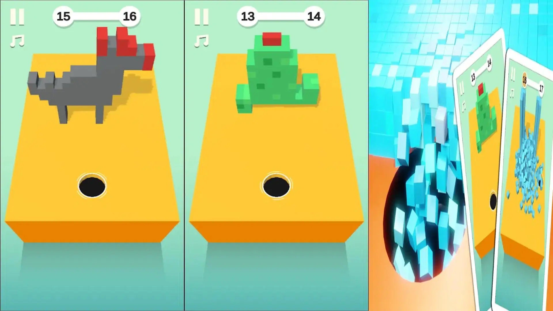 立方体孔感觉