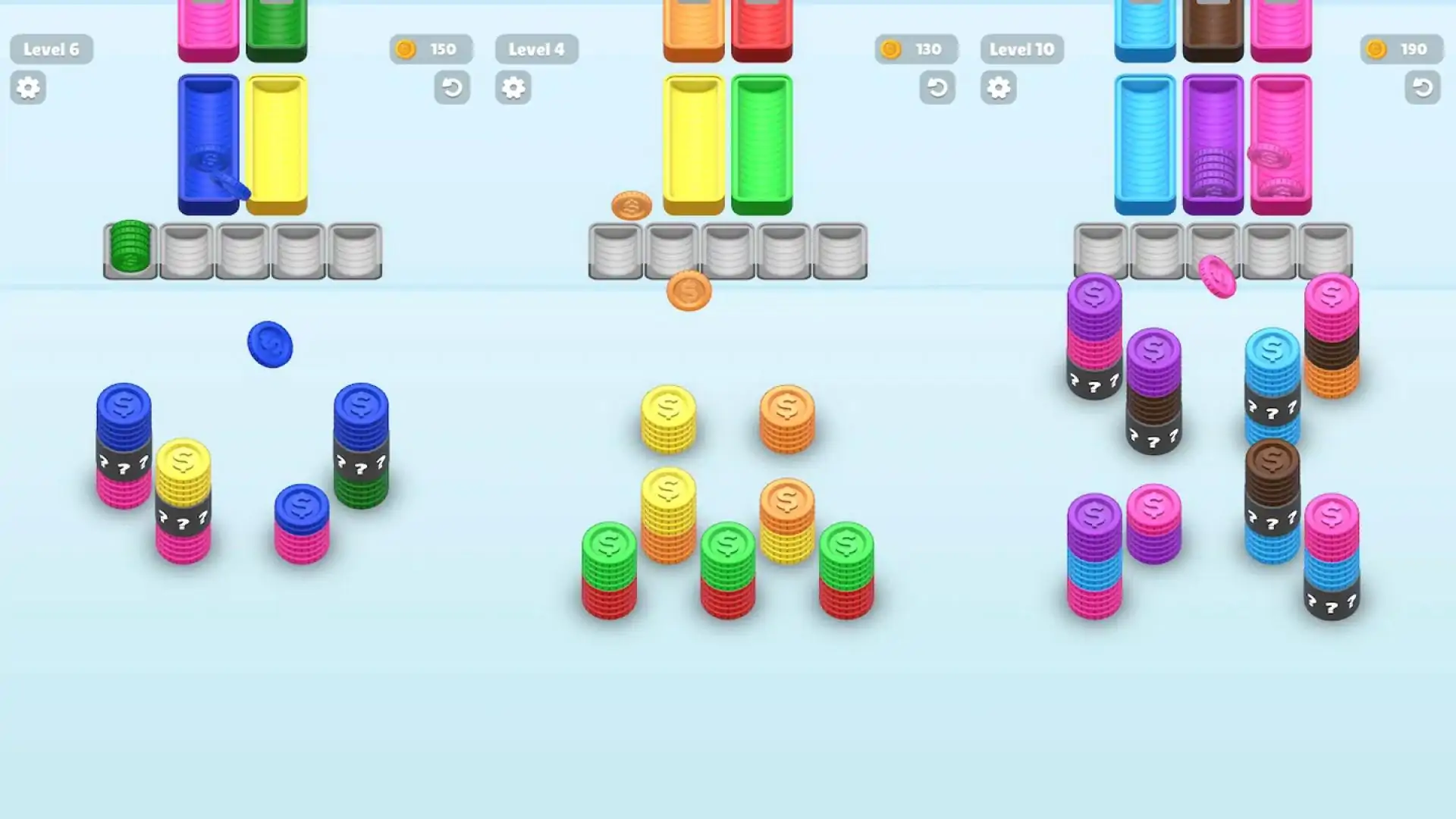 硬币比赛3D