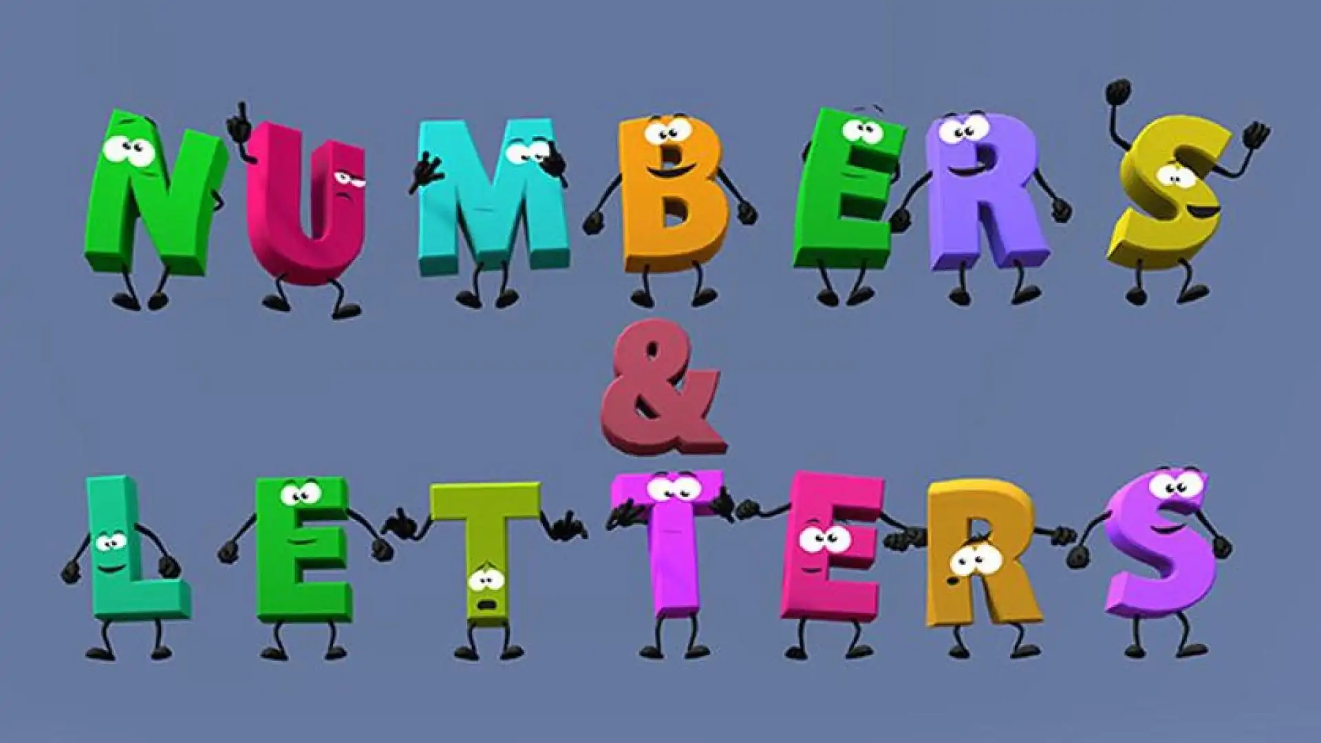 Numbers & Letters