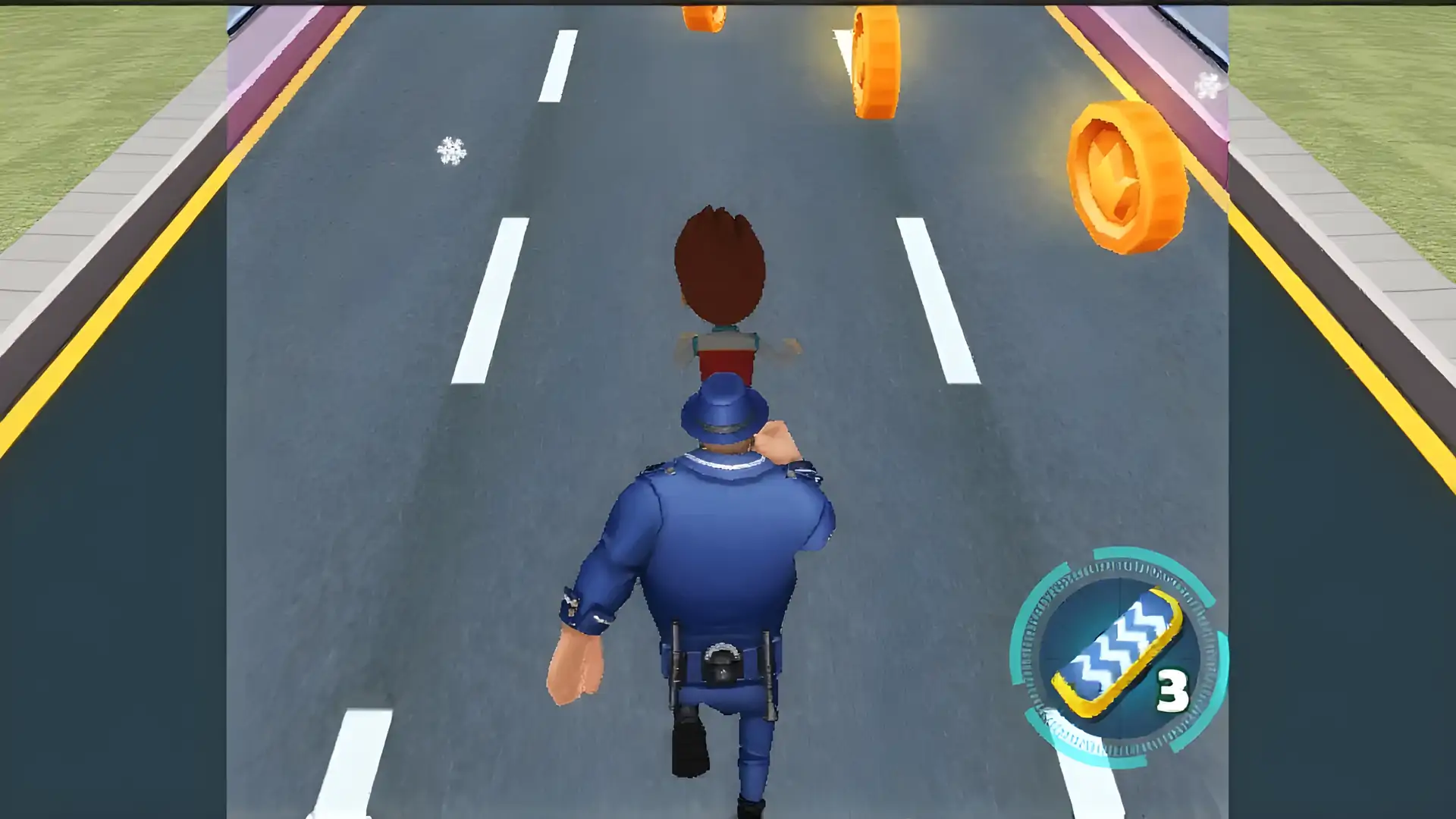 巡逻跑者男孩爪子地铁