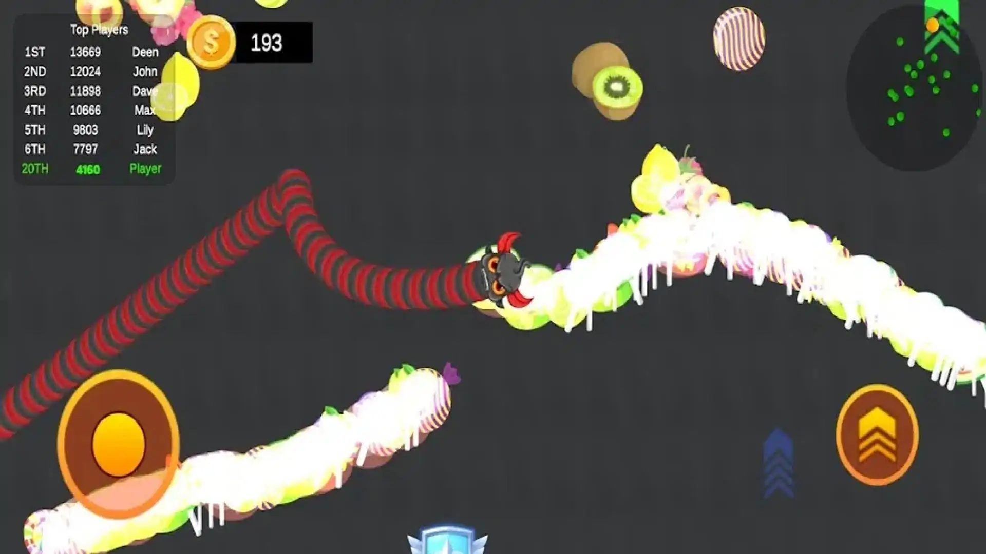 SlitherWorm.io-饥饿的蛇