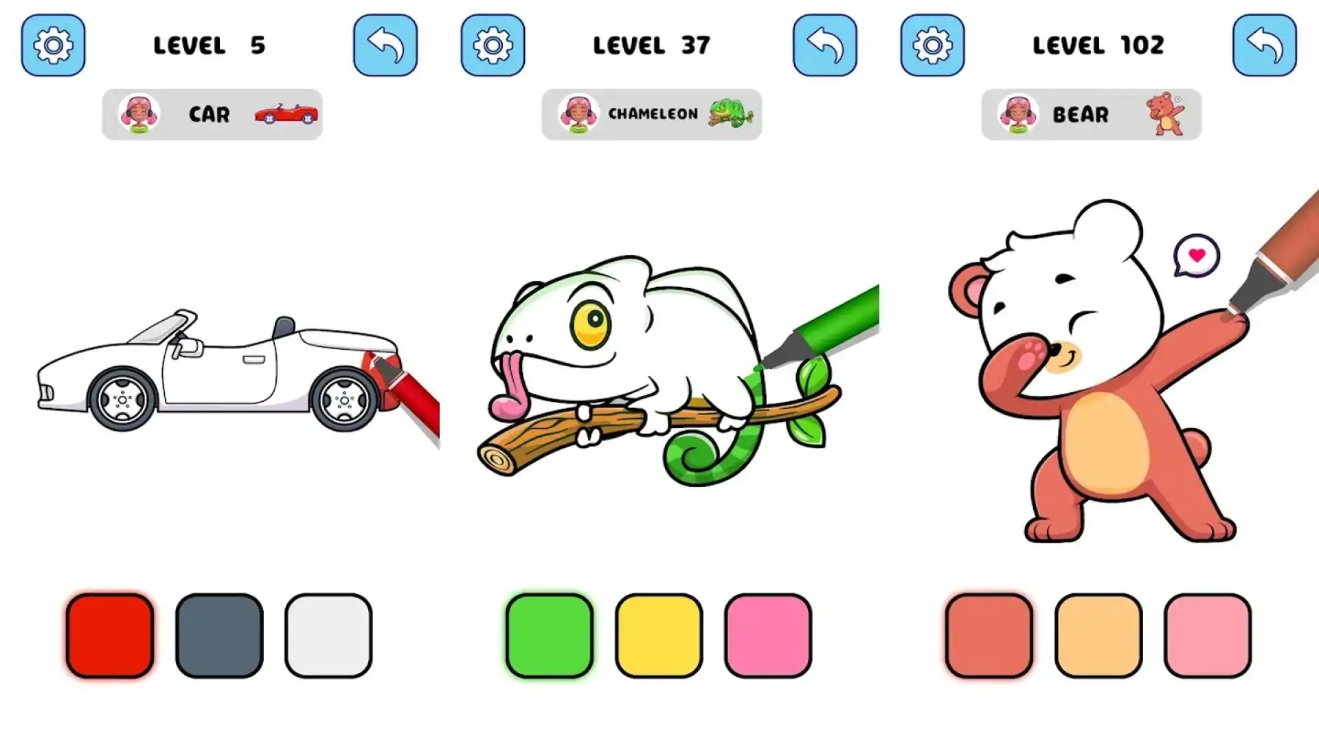 Draw and Paint Coloring Games