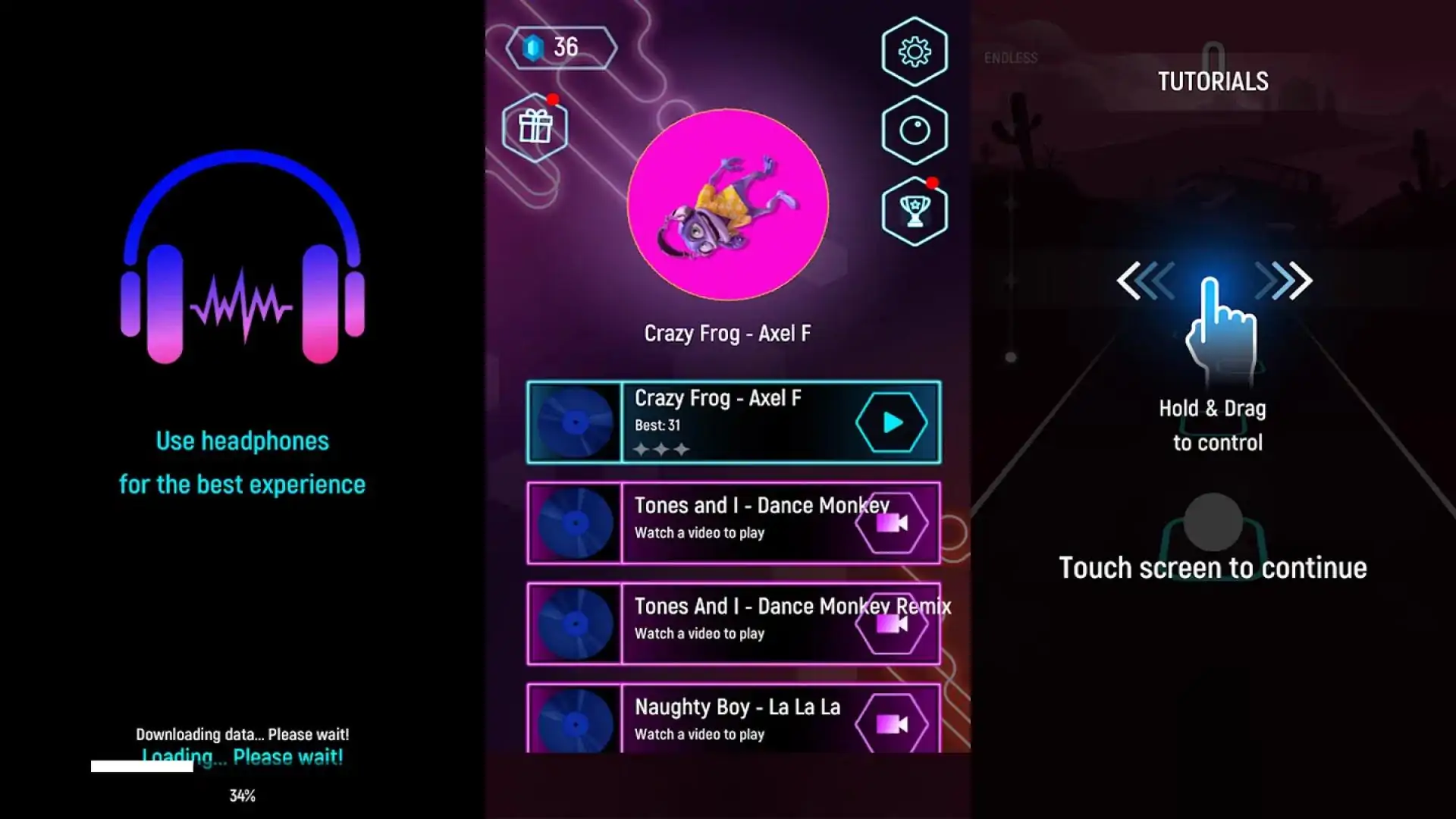 疯狂青蛙瓷砖跳球游戏