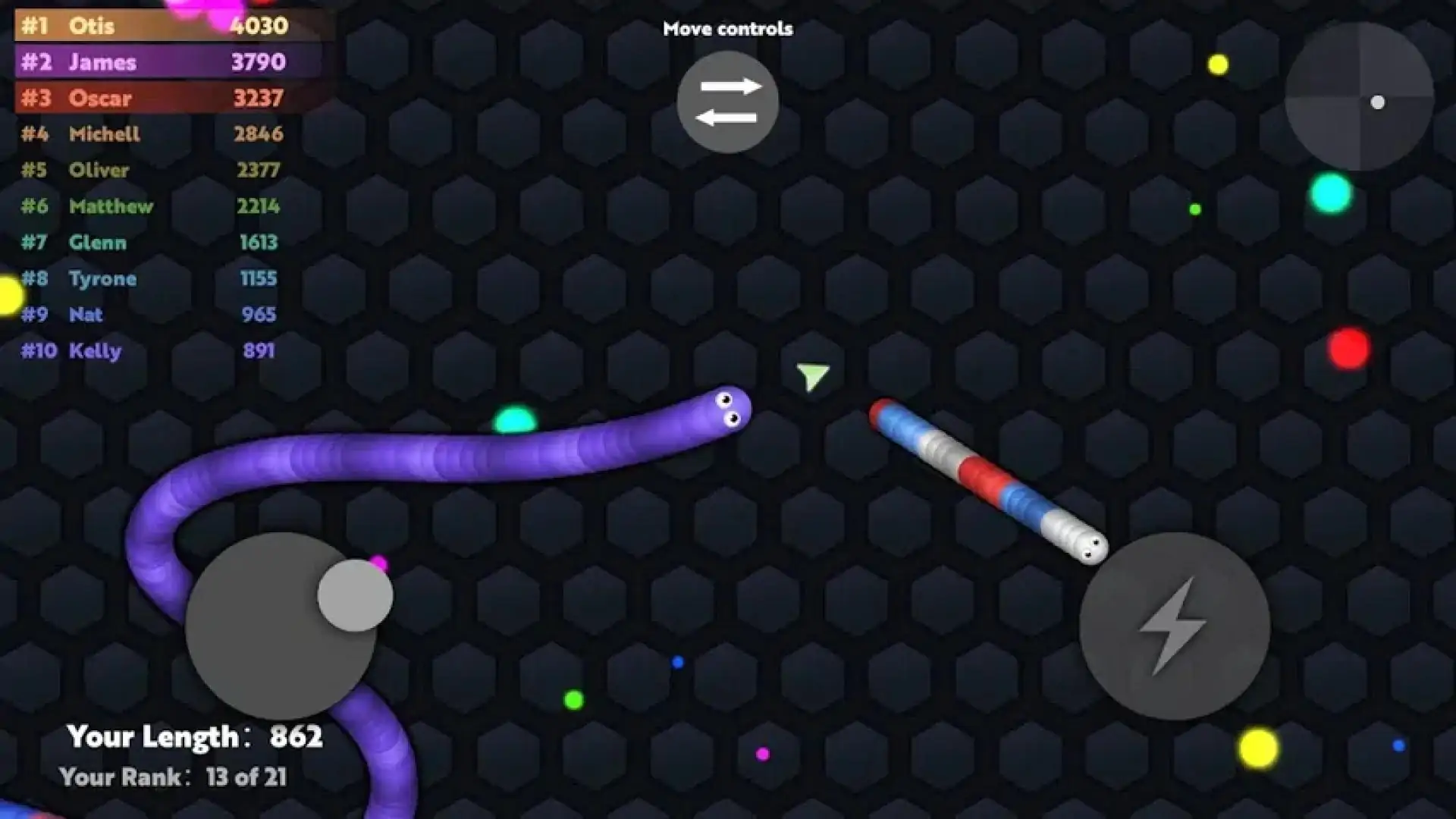 Slide.io-贪吃蛇游戏