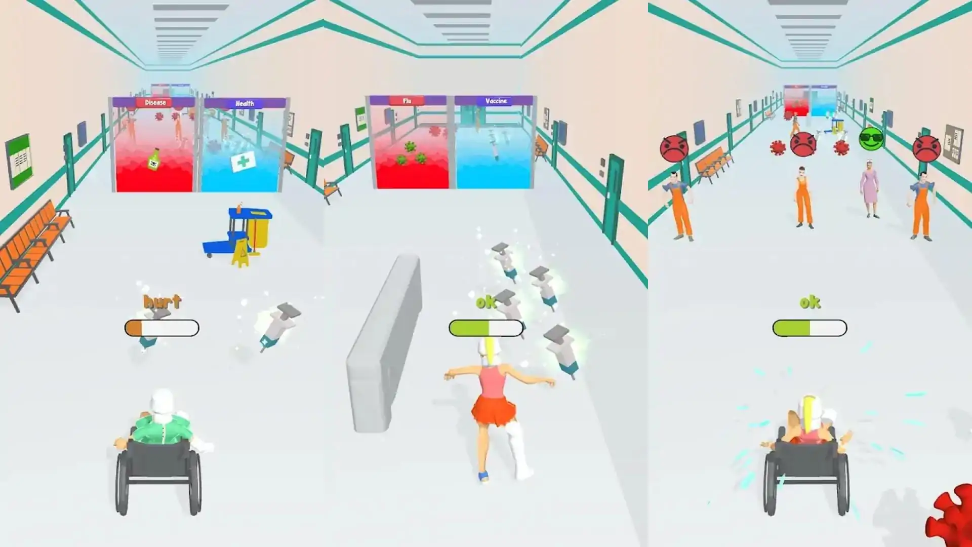 医院运行3D