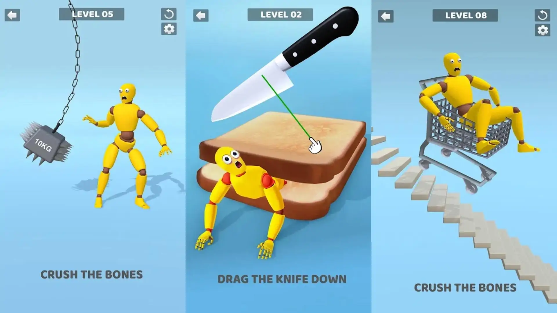 布娃娃解压游戏