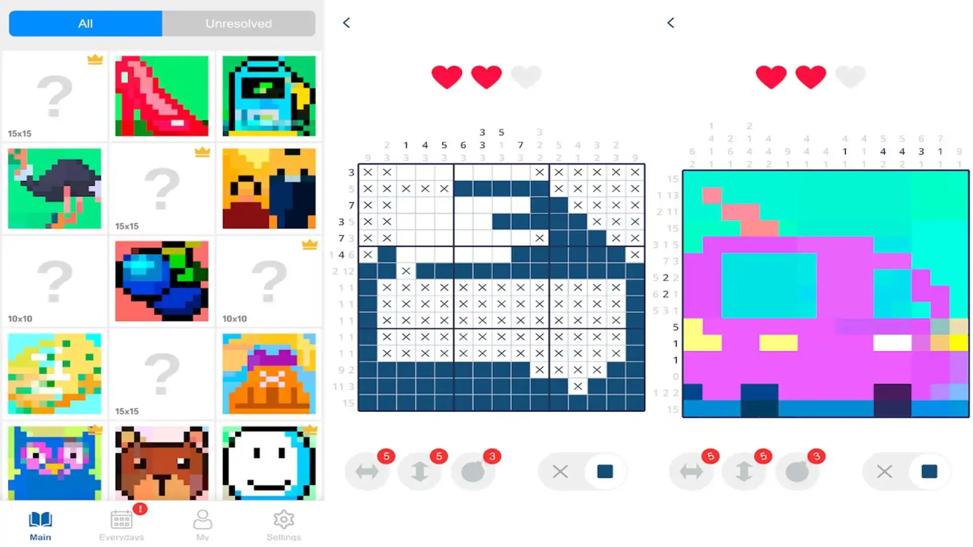像素魔法:Nonogram
